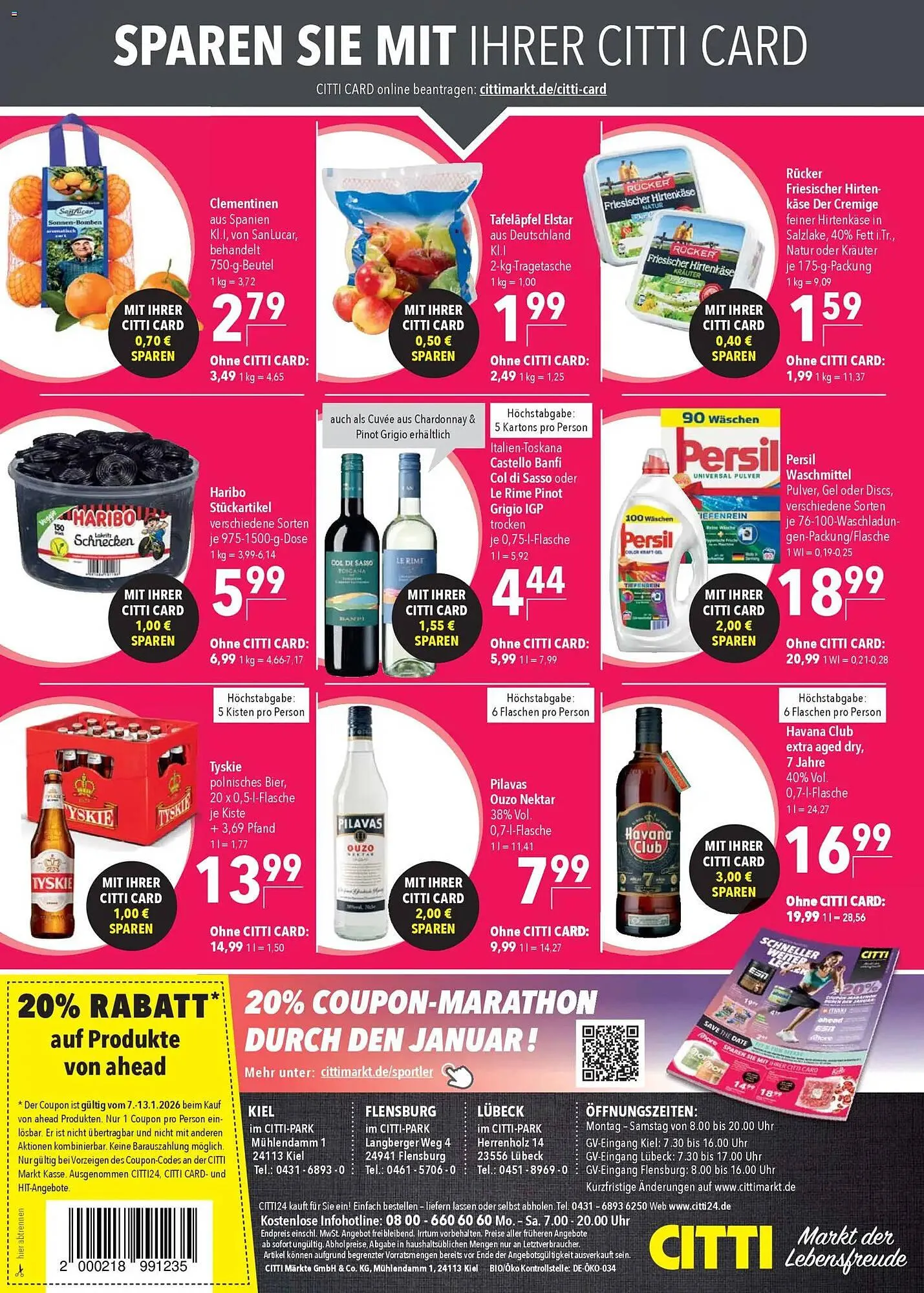 CITTI Markt Prospekt von 7. Januar bis 13. Januar 2026 - Prospekt seite 16