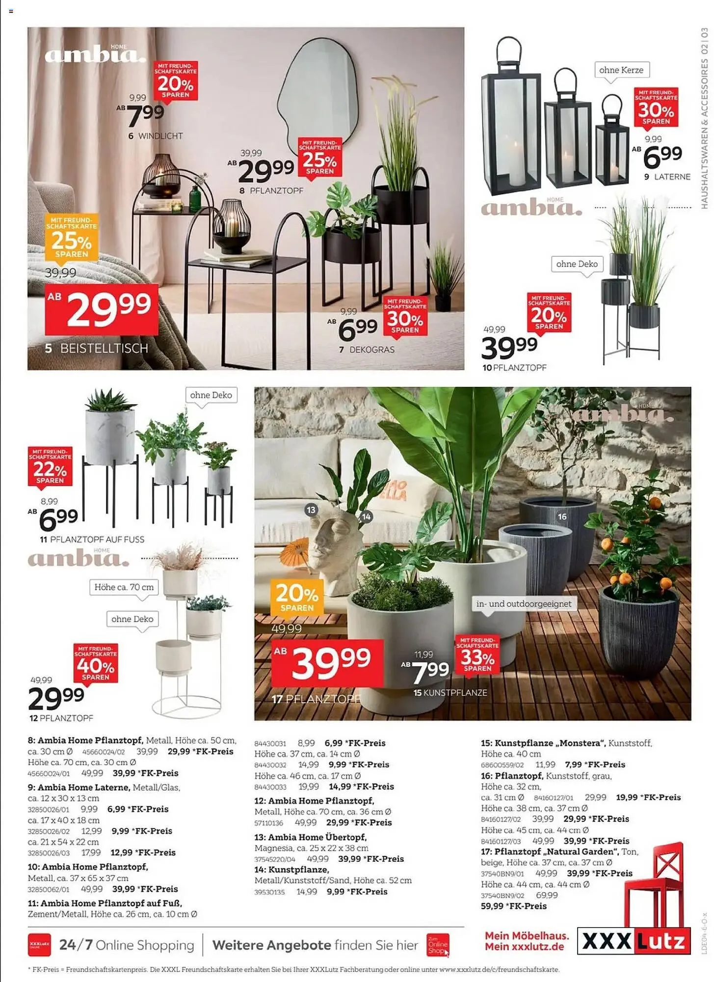 XXXLutz Prospekt von 9. April bis 25. April 2026 - Prospekt seite 7