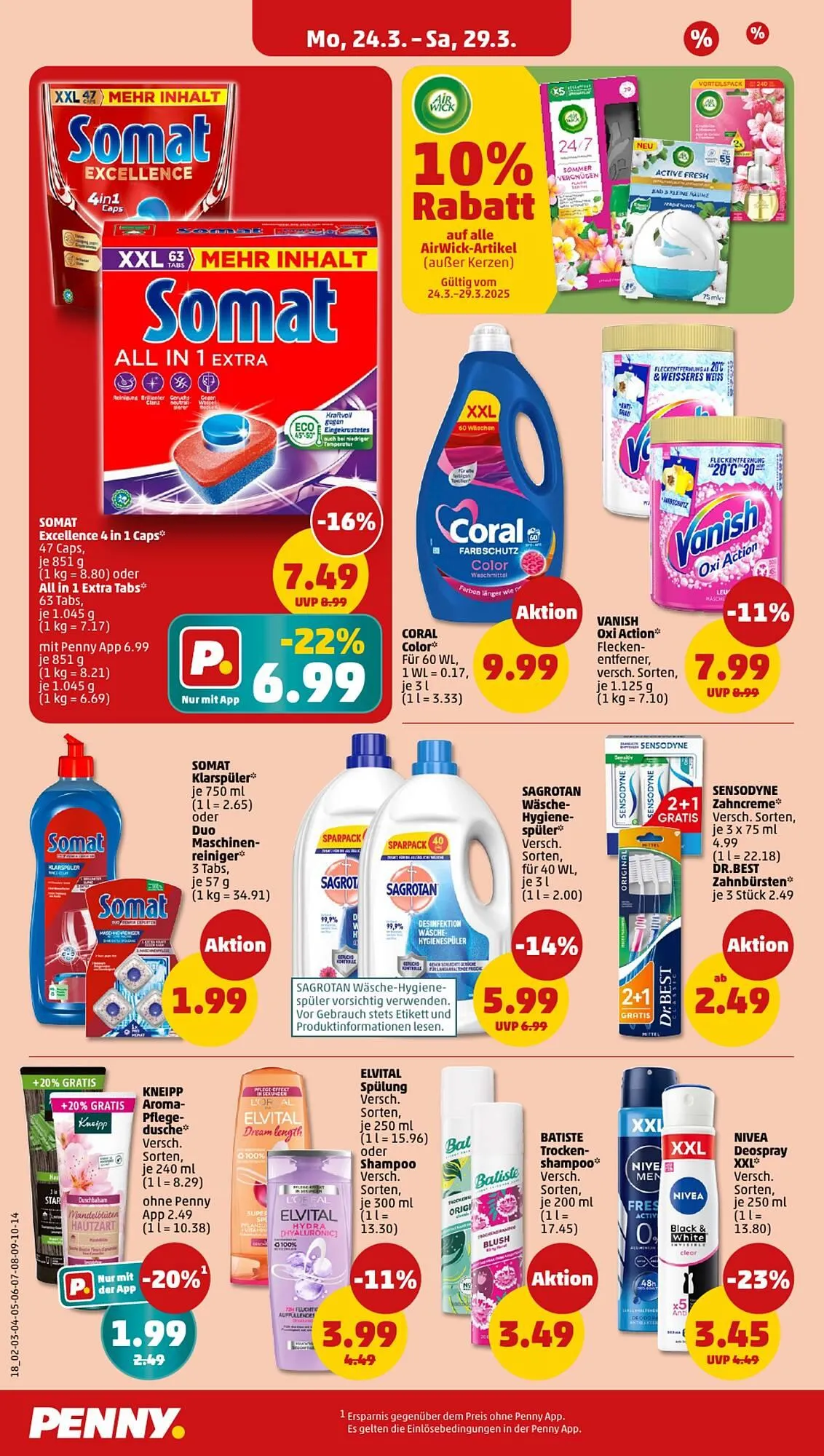 PENNY Prospekt von 24. März bis 29. März 2025 - Prospekt seite 18