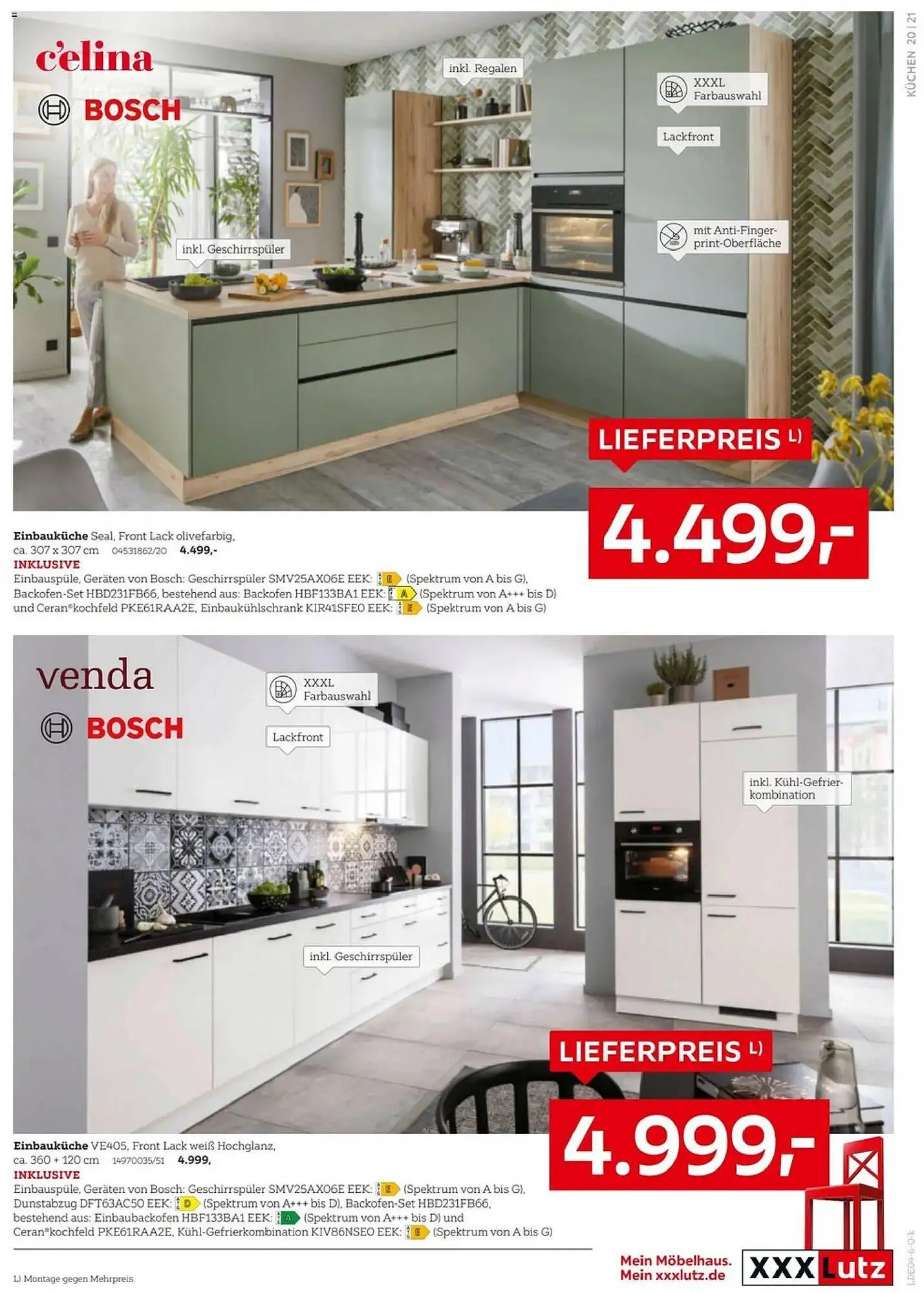 XXXLutz Prospekt von 11. April bis 25. April 2026 - Prospekt seite 21