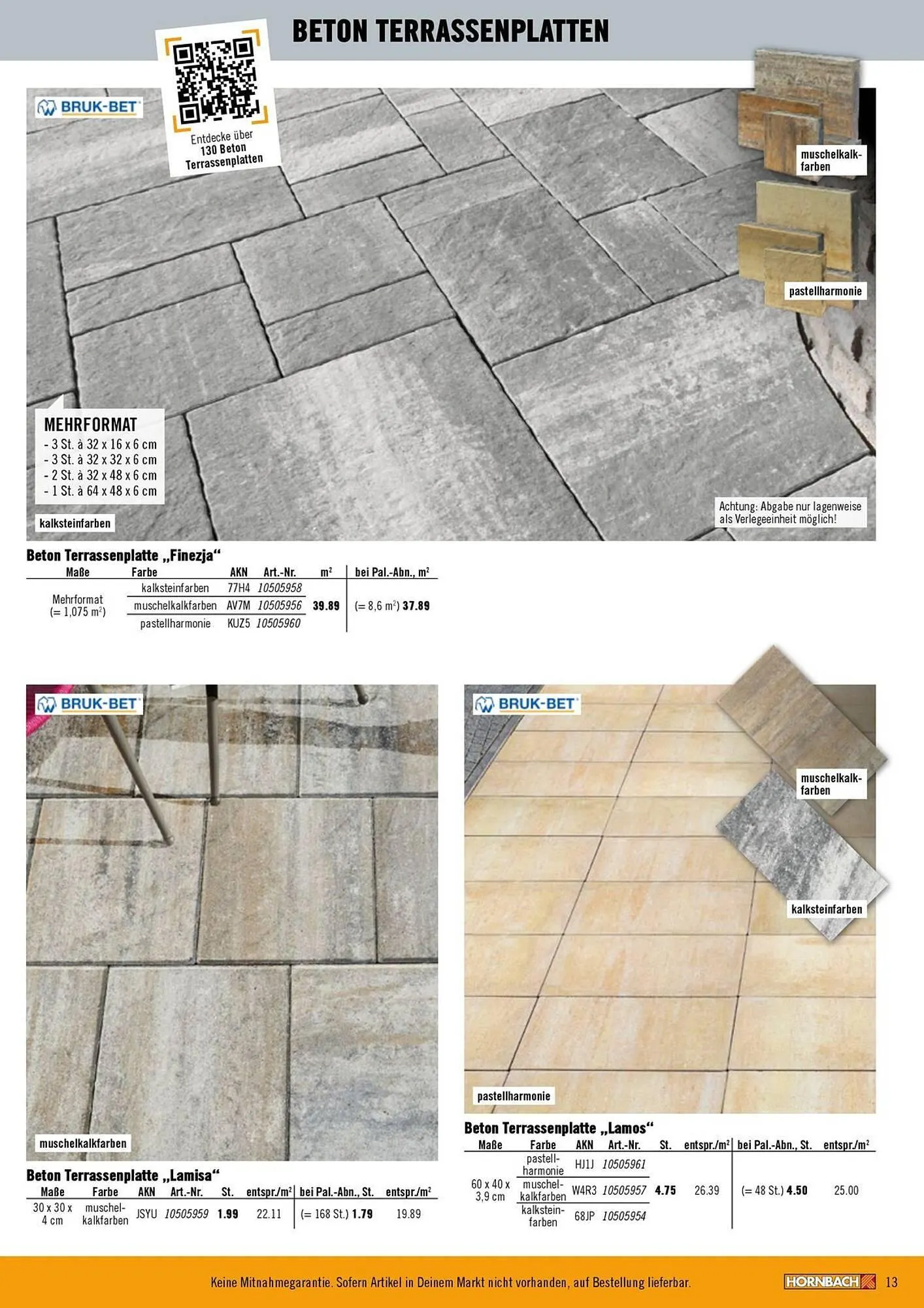 Hornbach Prospekt von 9. April bis 15. April 2025 - Prospekt seite 13