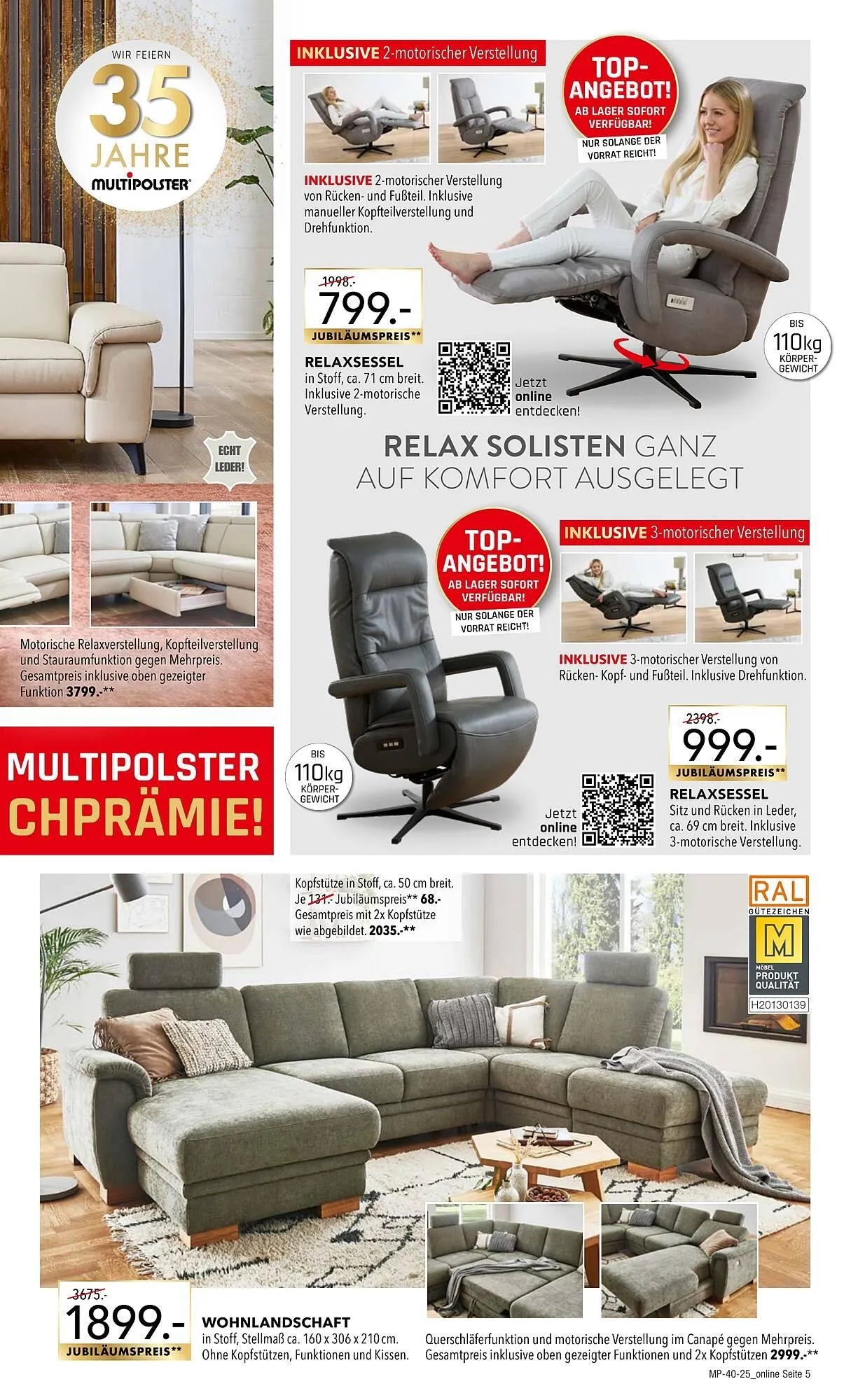 Multipolster Prospekt von 1. Oktober bis 31. Oktober 2025 - Prospekt seite 5