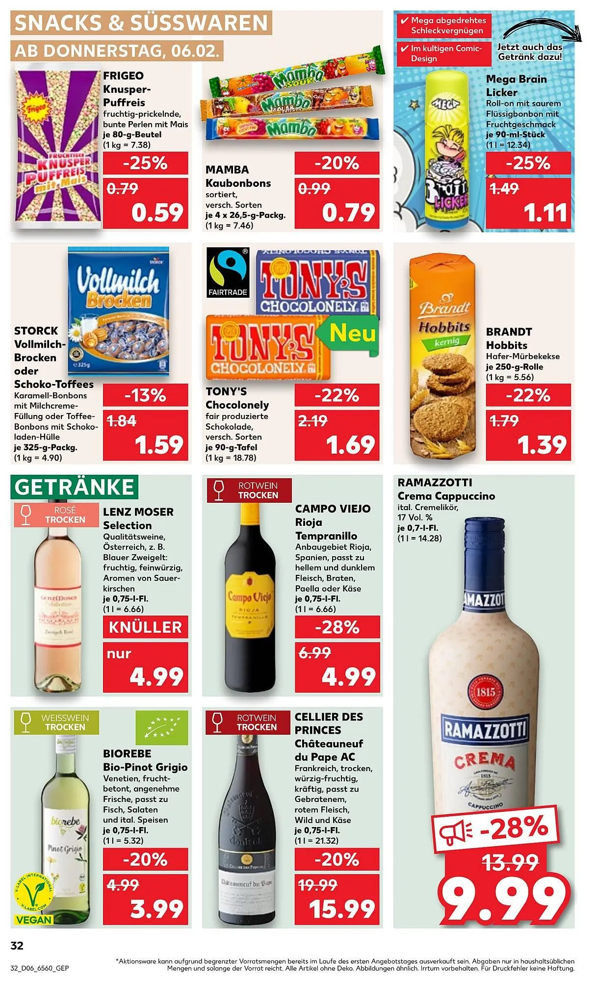 Kaufland Prospekt von 6. Februar bis 12. Februar 2025 - Prospekt seite 32