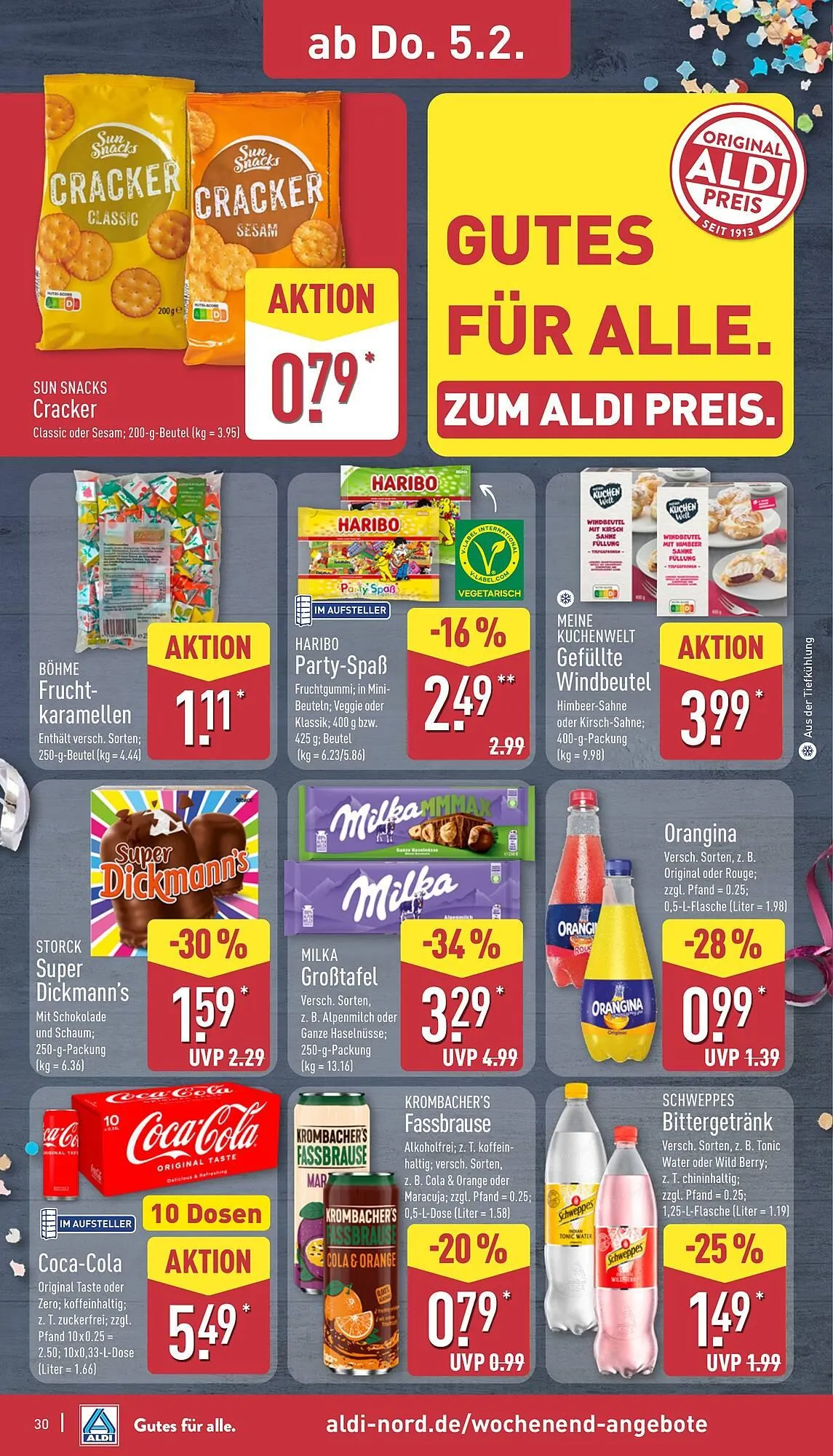 Aldi Nord Prospekt von 2. Februar bis 7. Februar 2026 - Prospekt seite 32