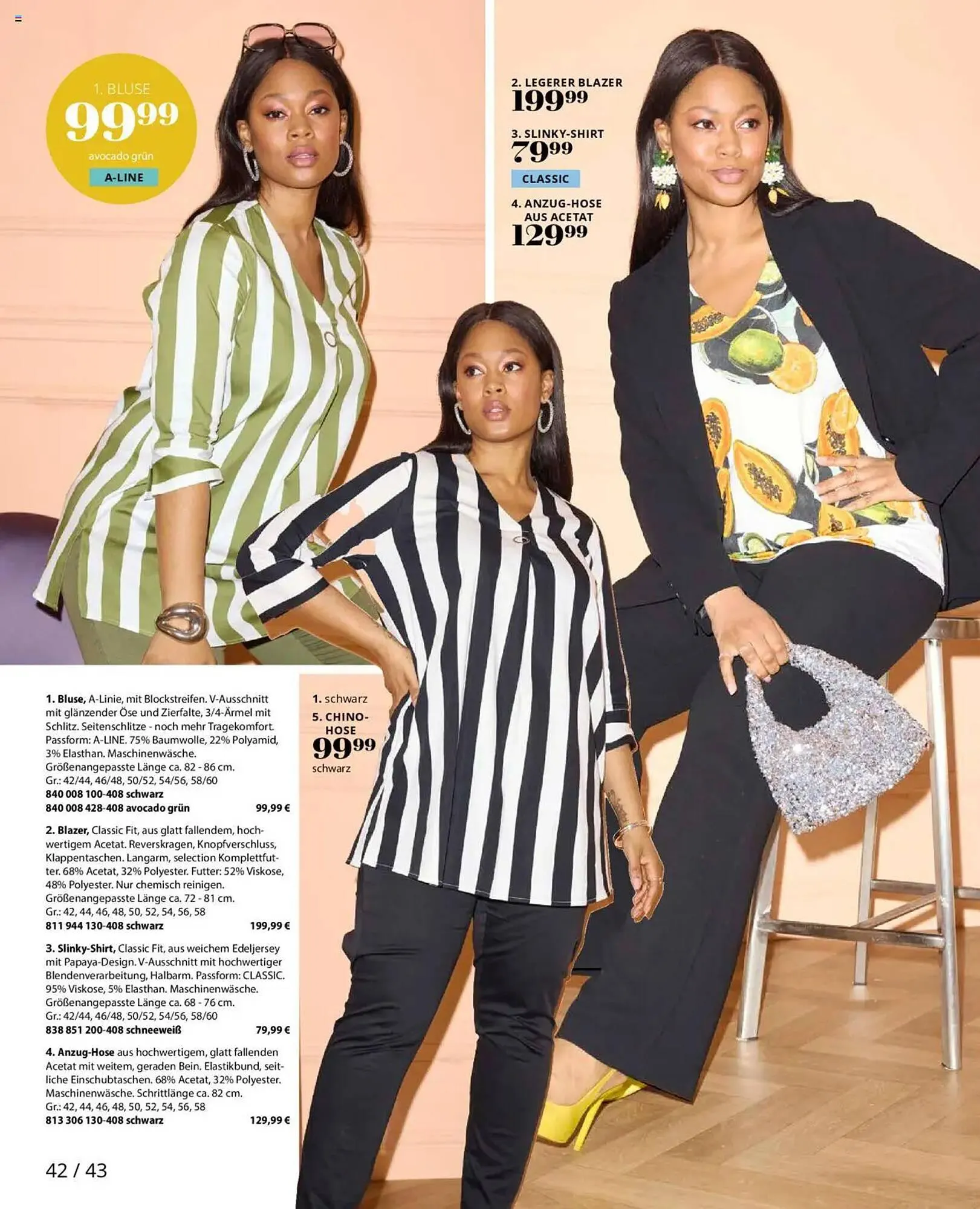 Ulla Popken Prospekt von 1. Juni bis 30. Juni 2025 - Prospekt seite 42