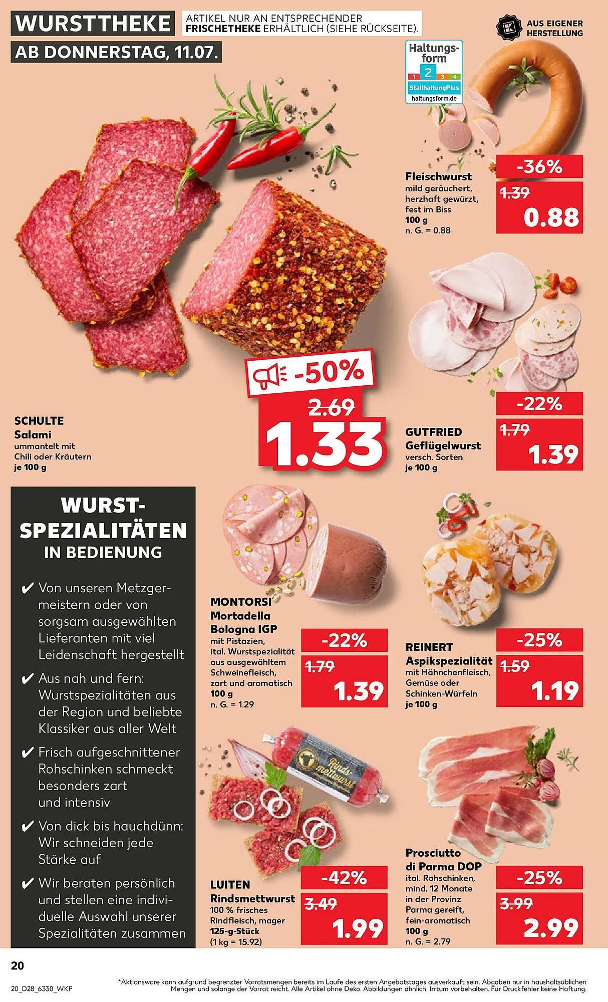Kaufland Prospekt von 10. Juli bis 17. Juli 2024 - Prospekt seite 20