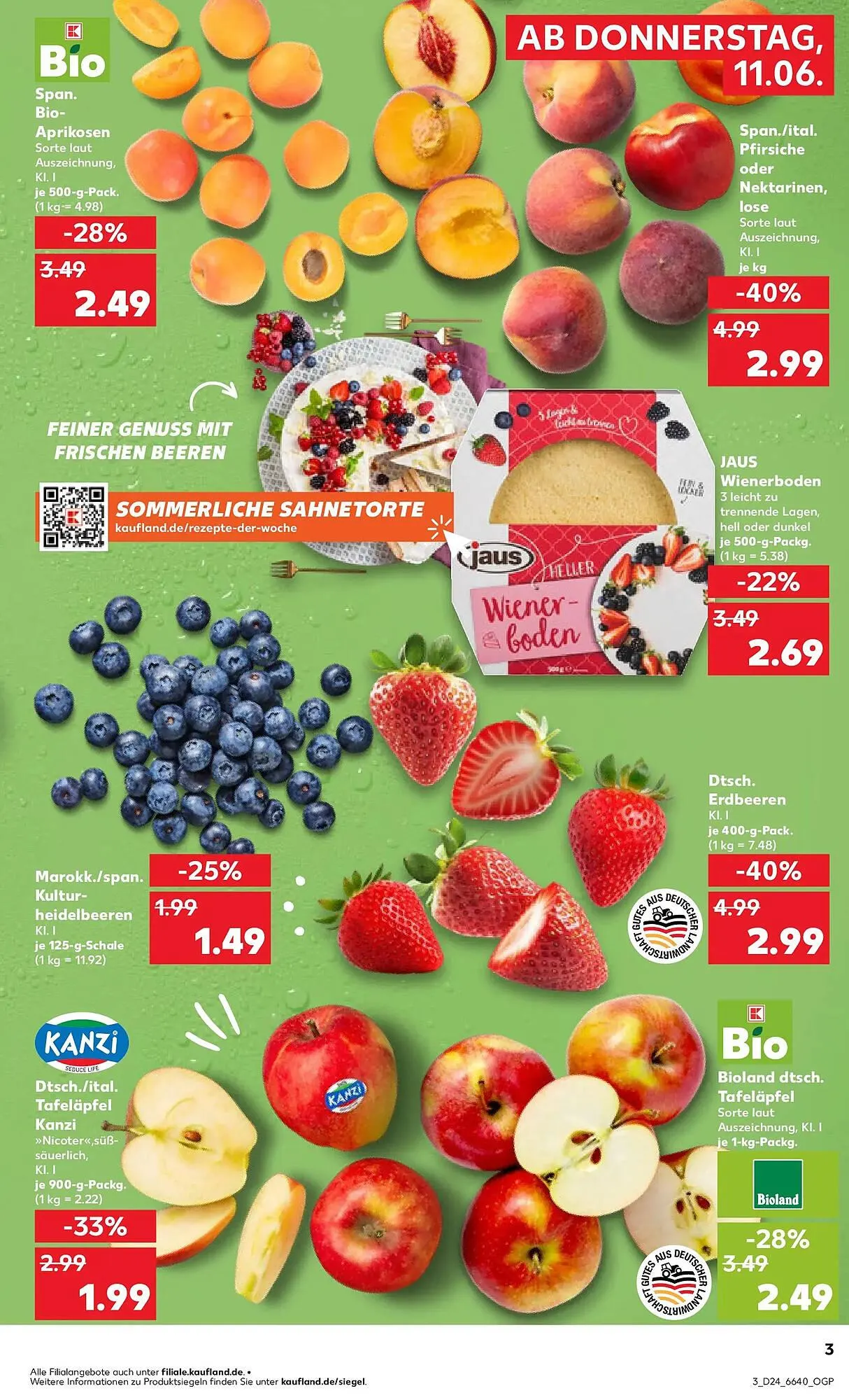 Kaufland Prospekt von 11. Juni bis 17. Juni 2026 - Prospekt seite 3
