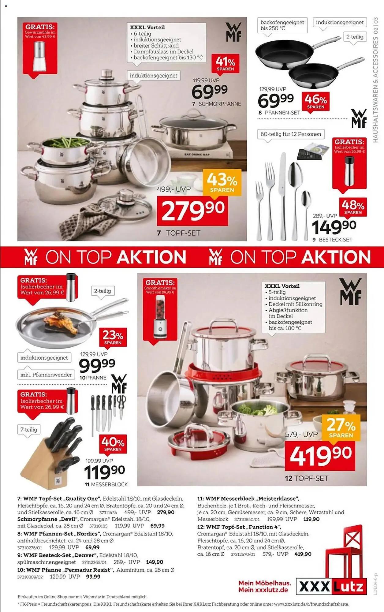 XXXLutz Prospekt von 29. März bis 12. April 2026 - Prospekt seite 3