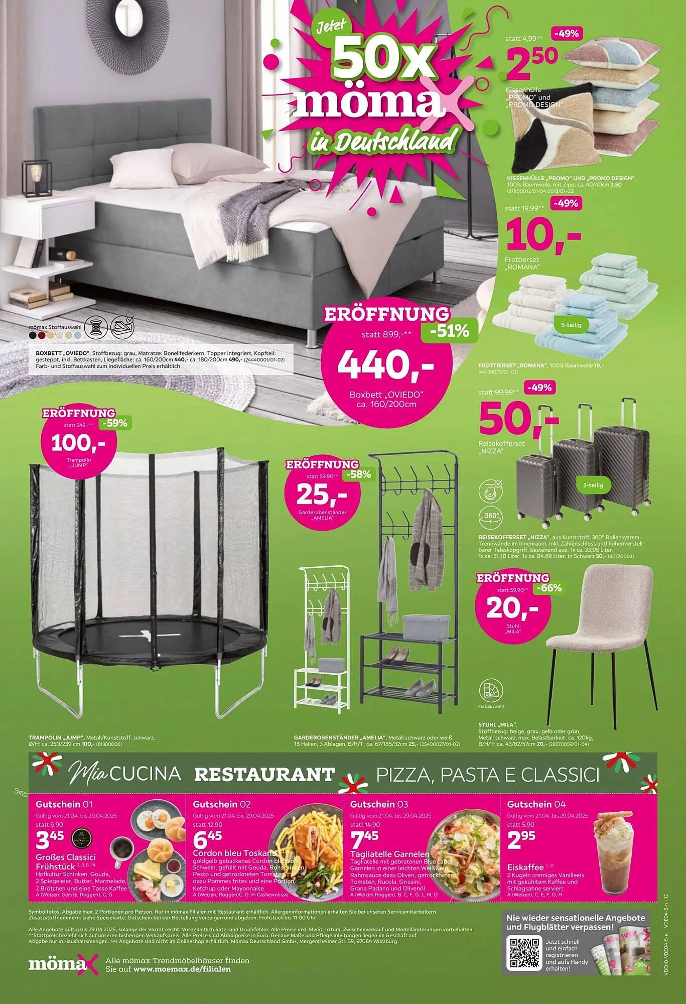 Mömax Prospekt von 21. April bis 30. April 2025 - Prospekt seite 12