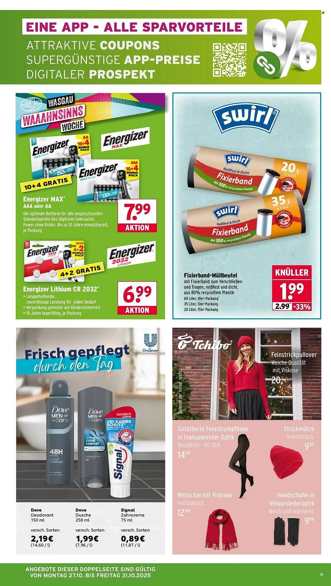 Wasgau Prospekt von 27. Oktober bis 3. November 2025 - Prospekt seite 19