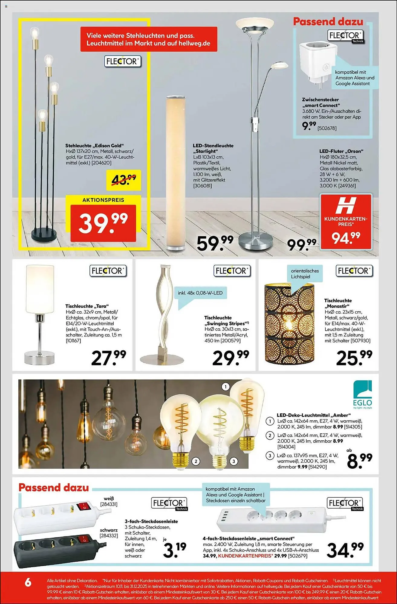 Hellweg Prospekt von 8. Dezember bis 13. Dezember 2025 - Prospekt seite 6