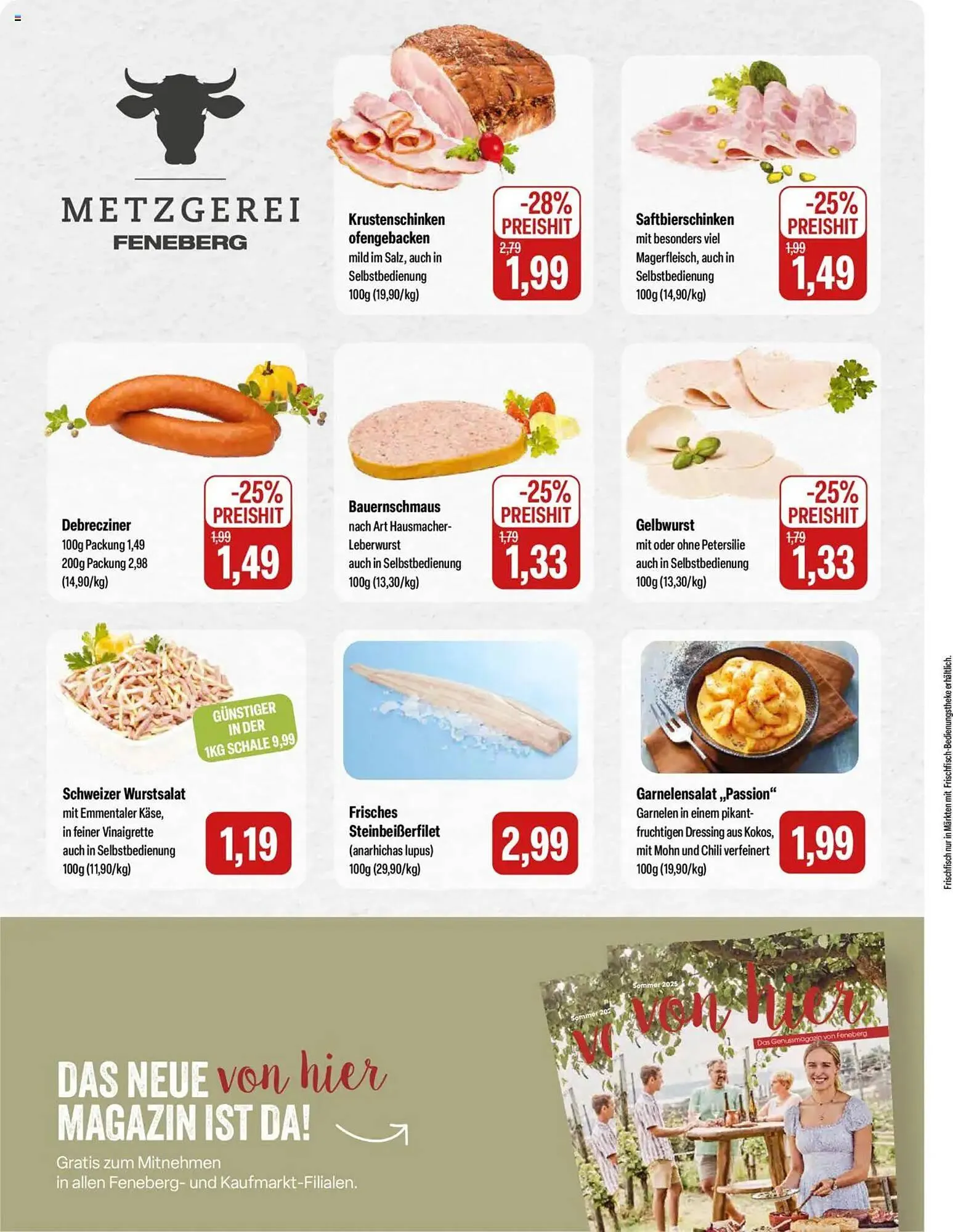 Feneberg Prospekt von 31. Juli bis 2. August 2025 - Prospekt seite 2