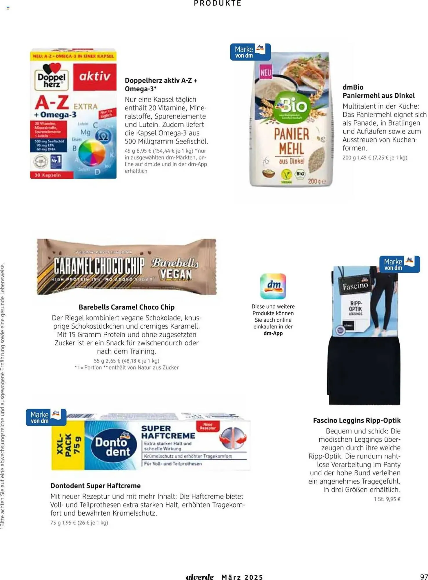 dm drogerie Prospekt von 1. März bis 31. März 2025 - Prospekt seite 97