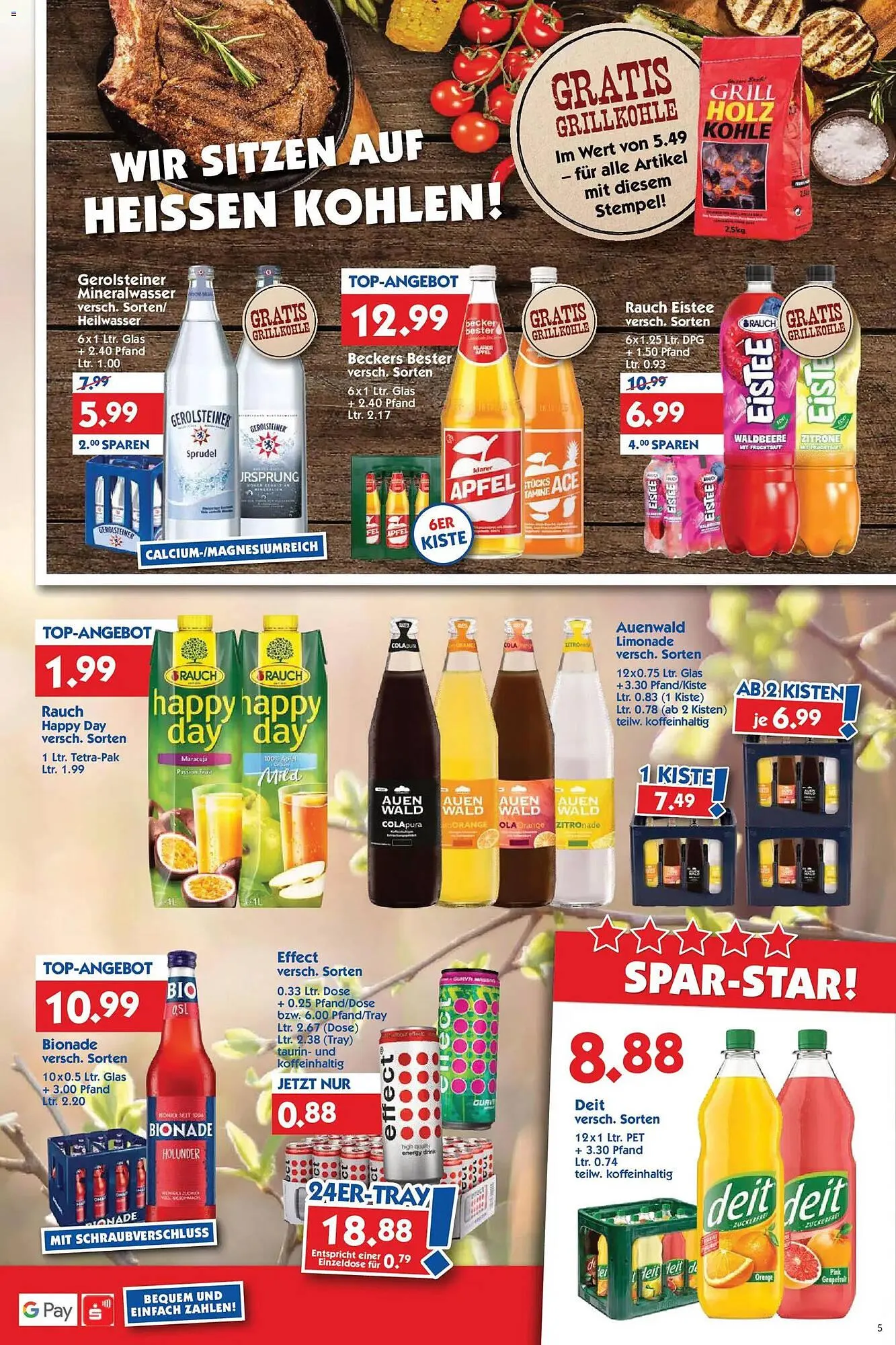 Hol'ab Getränkemarkt Prospekt von 13. April bis 18. April 2026 - Prospekt seite 5