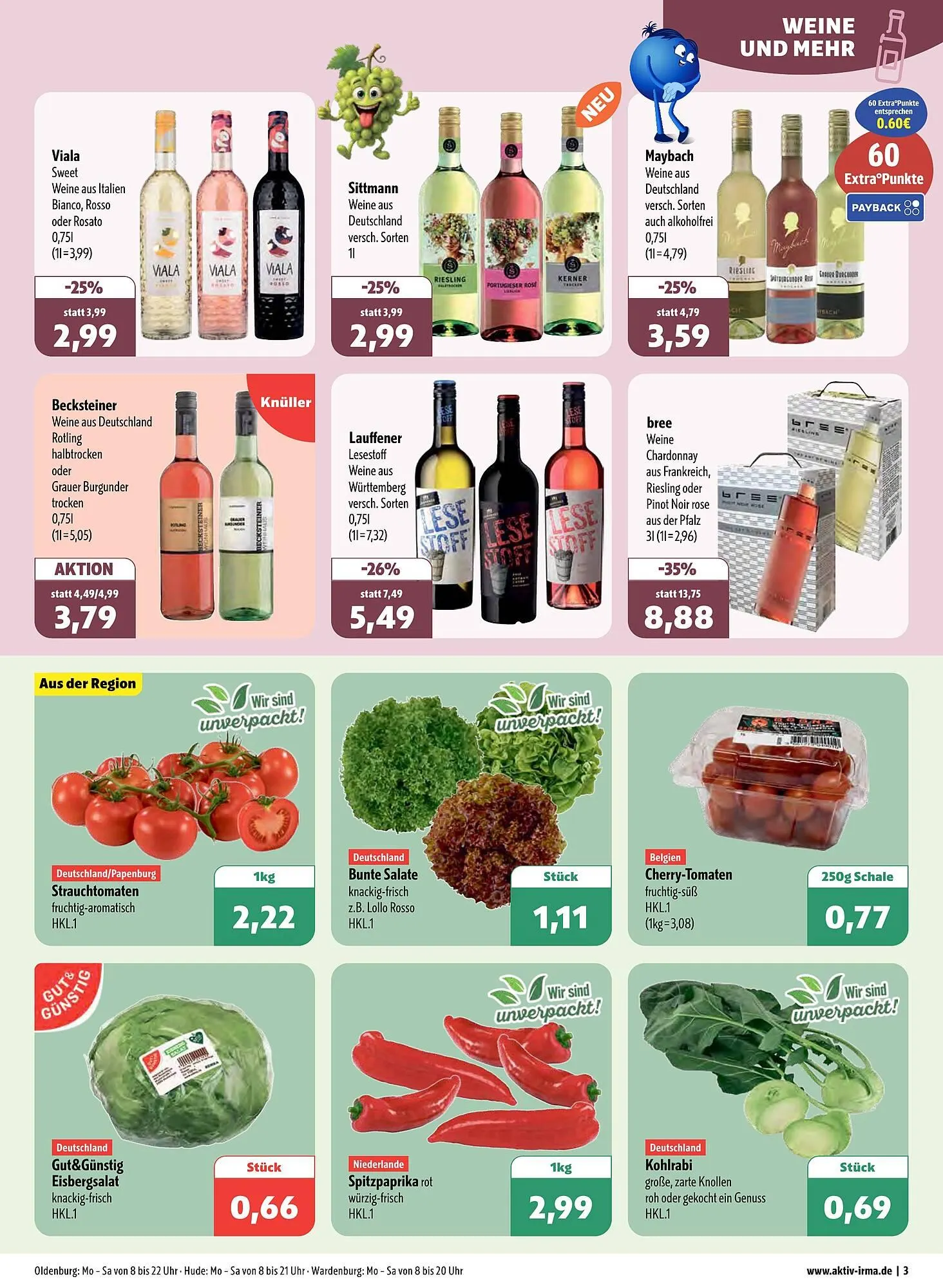 Aktiv Irma Prospekt von 19. Mai bis 24. Mai 2025 - Prospekt seite 3