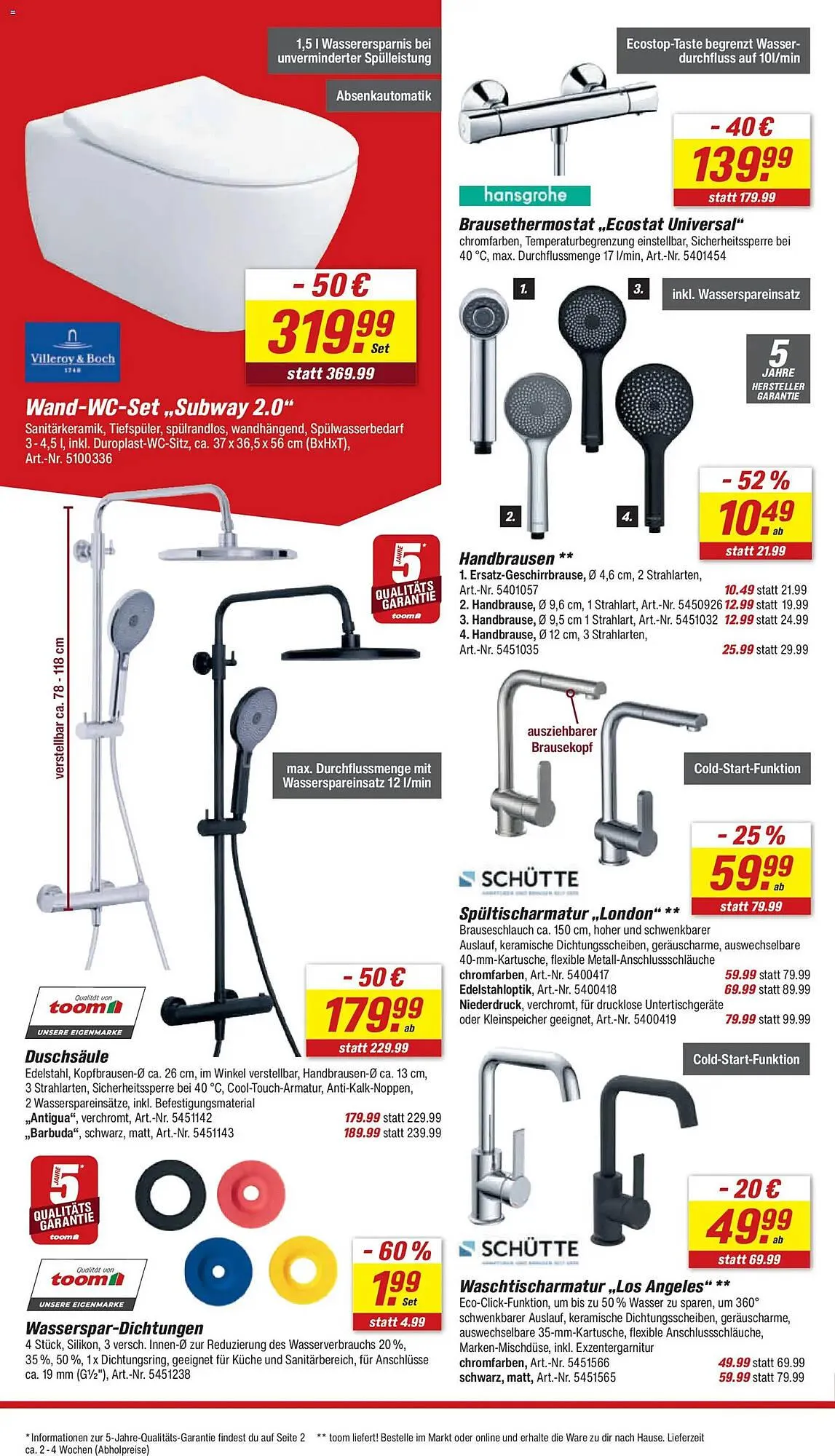 Toom Baumarkt Prospekt von 15. November bis 21. November 2025 - Prospekt seite 18