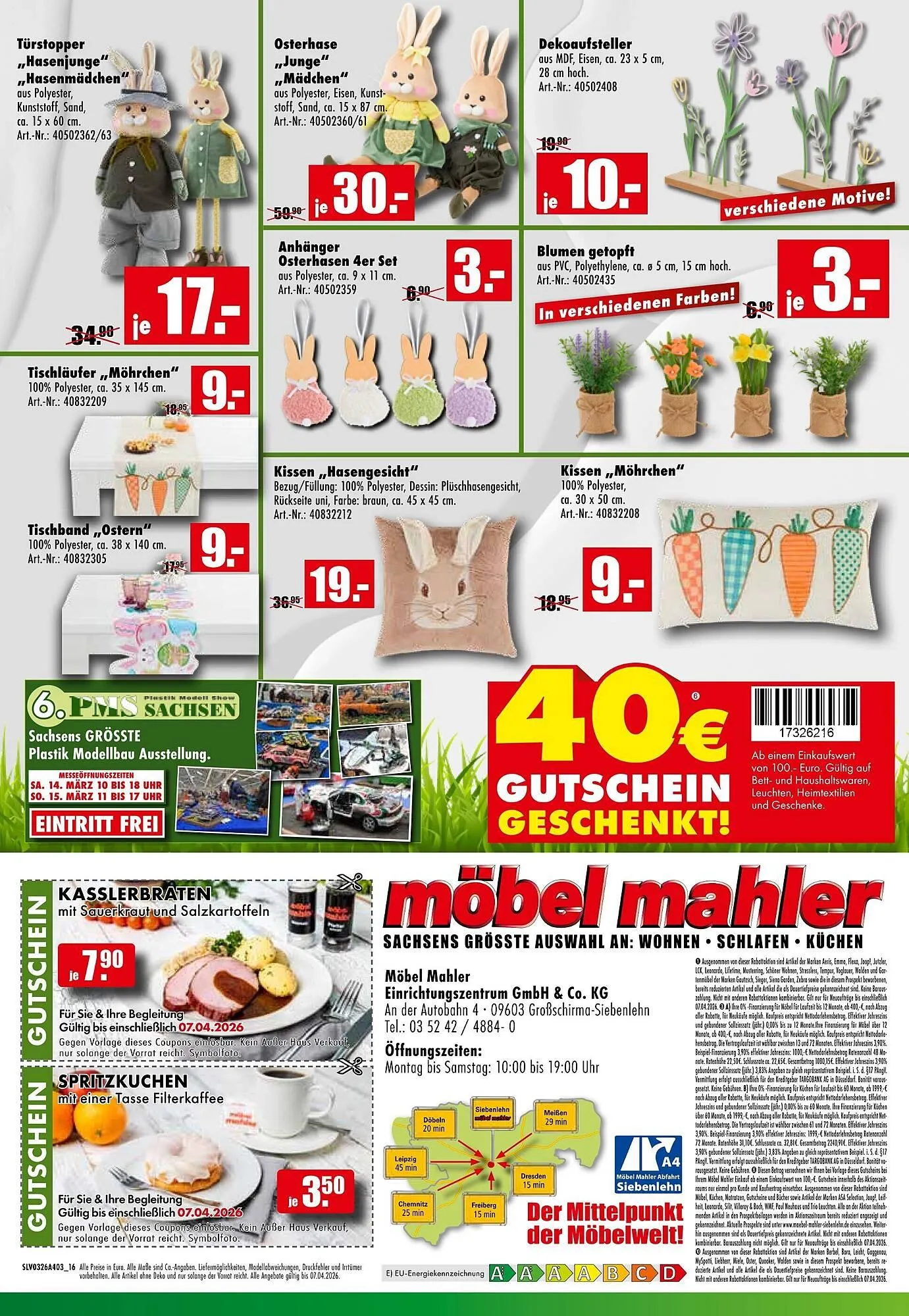 Möbel Mahler Katalog von 4. März bis 7. April 2026 - Prospekt seite 16