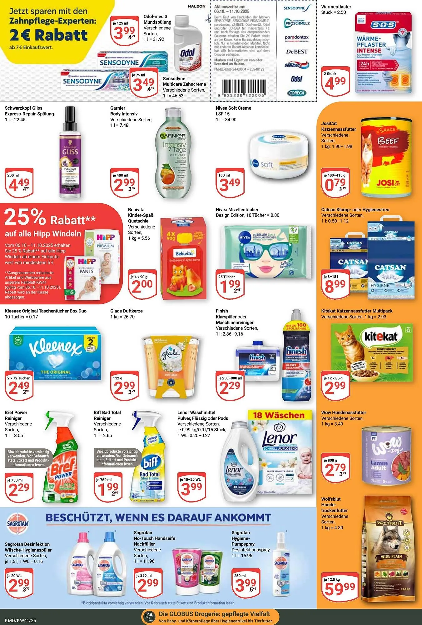 Globus Prospekt von 6. Oktober bis 11. Oktober 2025 - Prospekt seite 19