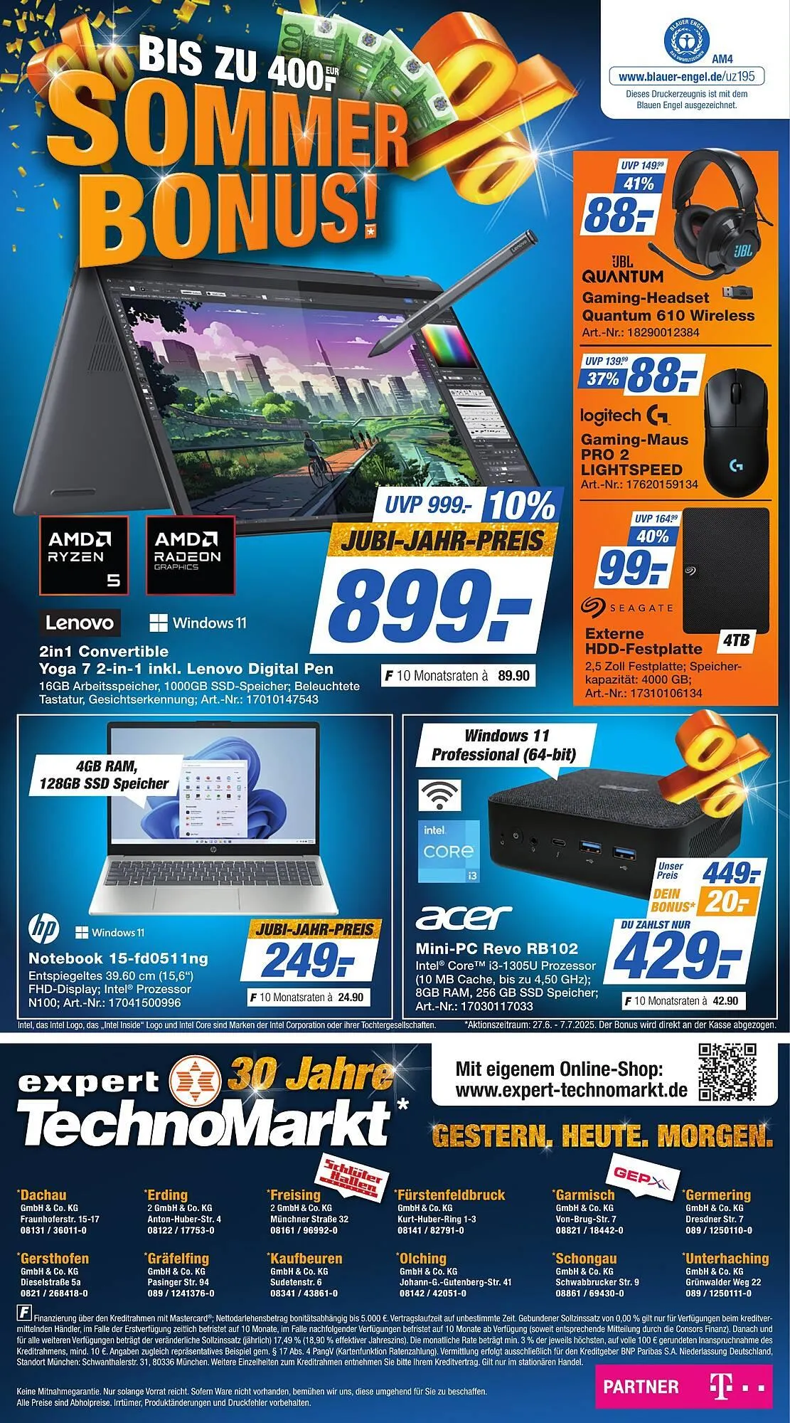 Expert Technomarkt Prospekt von 27. Juni bis 7. Juli 2025 - Prospekt seite 8