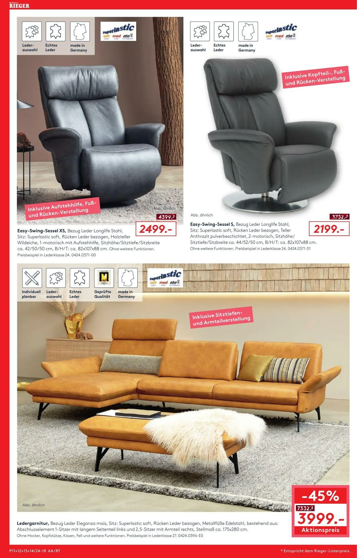 Möbel Rieger Aktueller Prospekt von 8. Oktober bis 22. Oktober 2025 - Prospekt seite 18