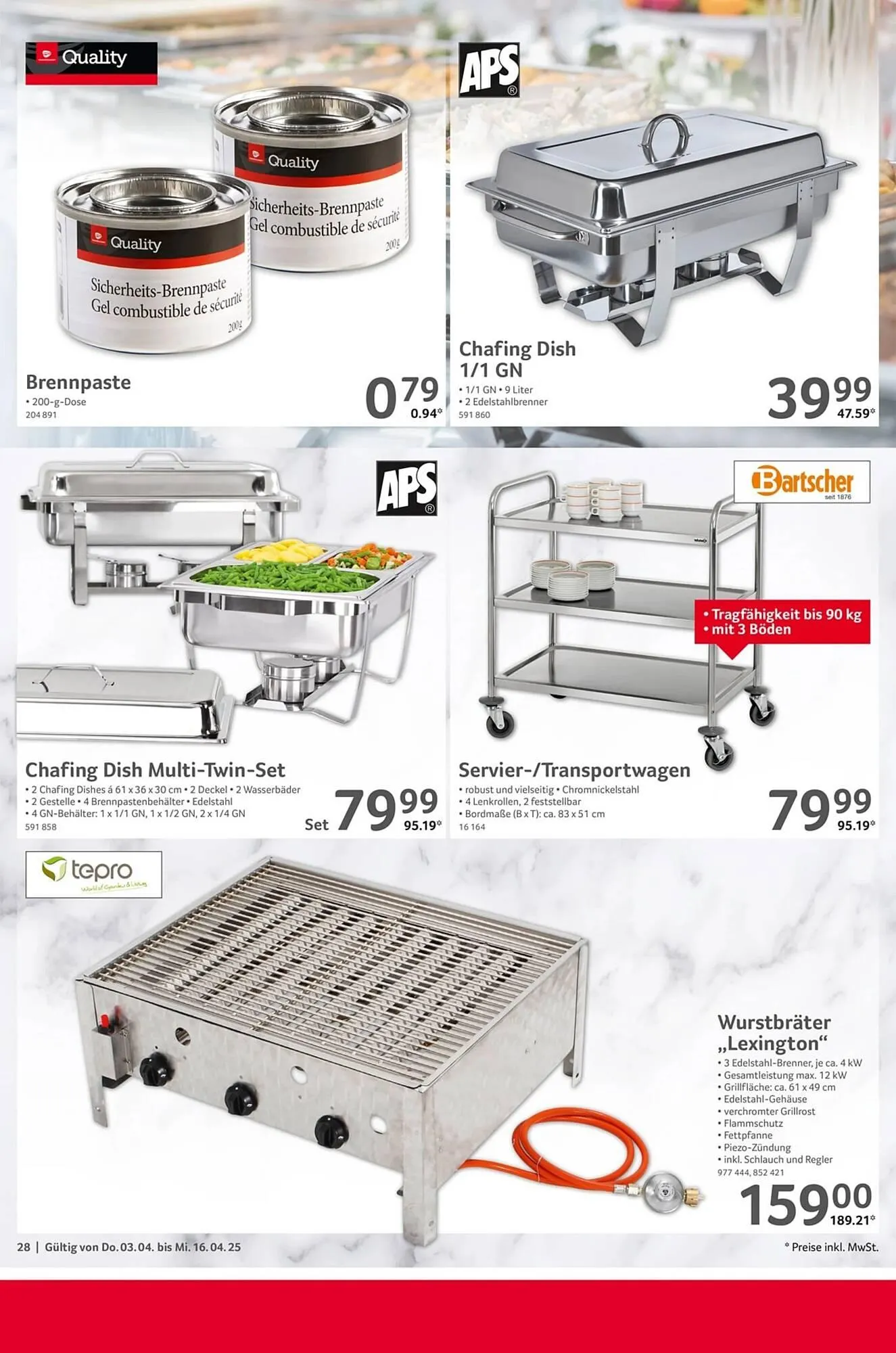 Selgros Prospekt von 3. April bis 16. April 2025 - Prospekt seite 28