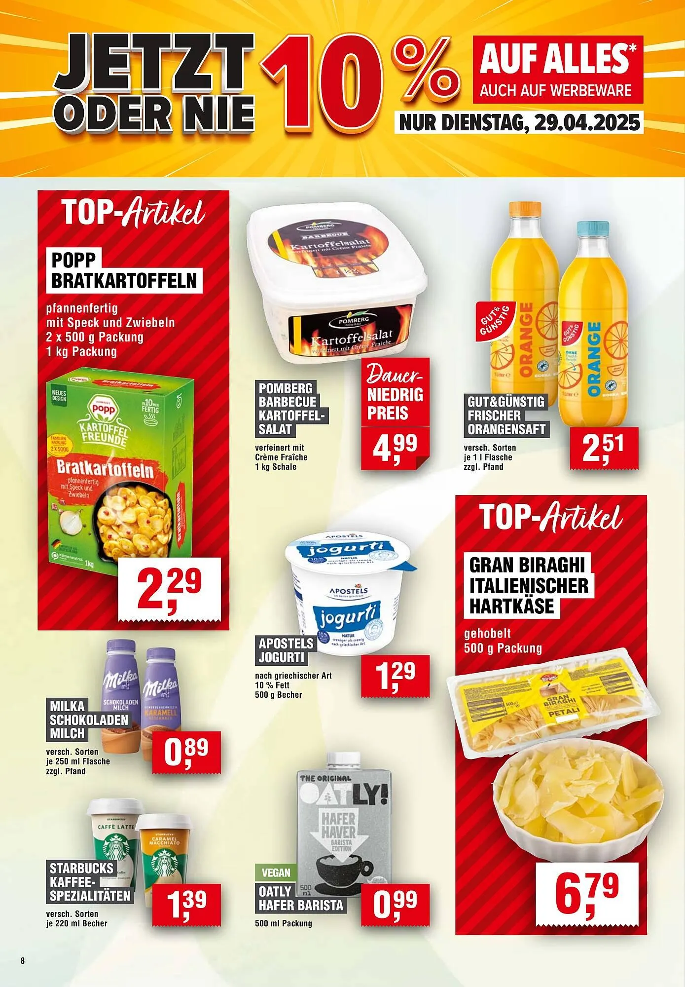 Handelshof Prospekt von 24. April bis 30. April 2025 - Prospekt seite 8