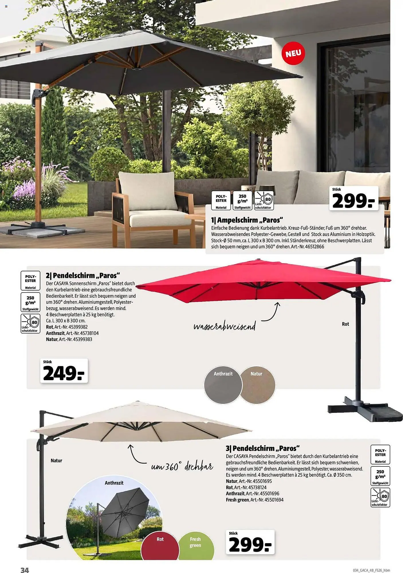 Hagebau Prospekt von 2. März bis 31. Dezember 2026 - Prospekt seite 34