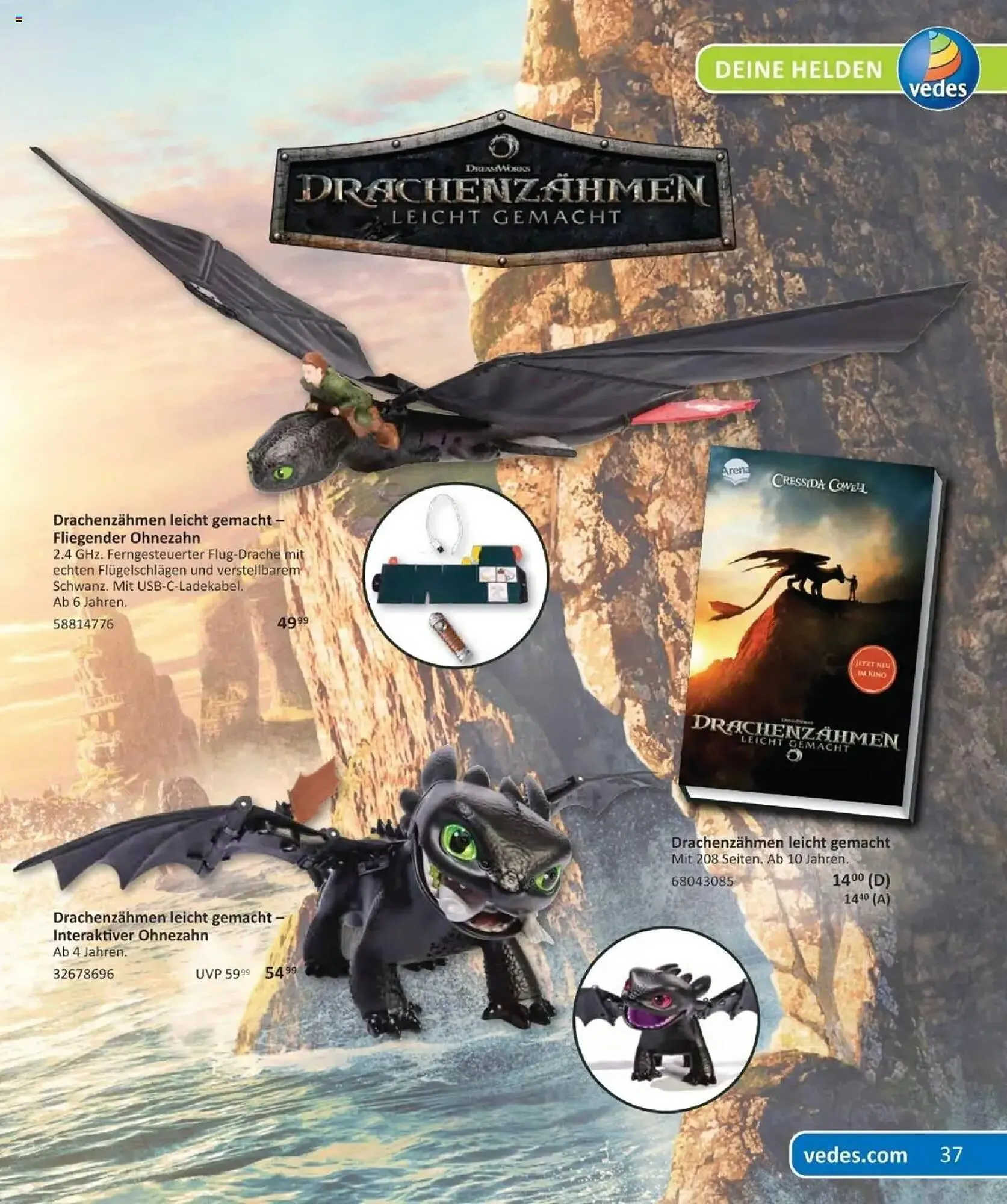 Vedes Prospekt von 29. September bis 6. Januar 2026 - Prospekt seite 37