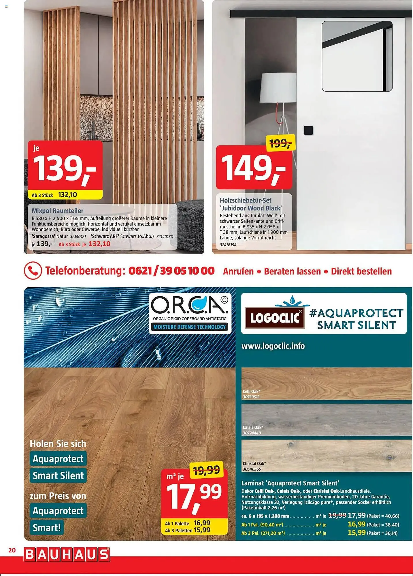 Bauhaus Prospekt von 29. November bis 3. Januar 2026 - Prospekt seite 20