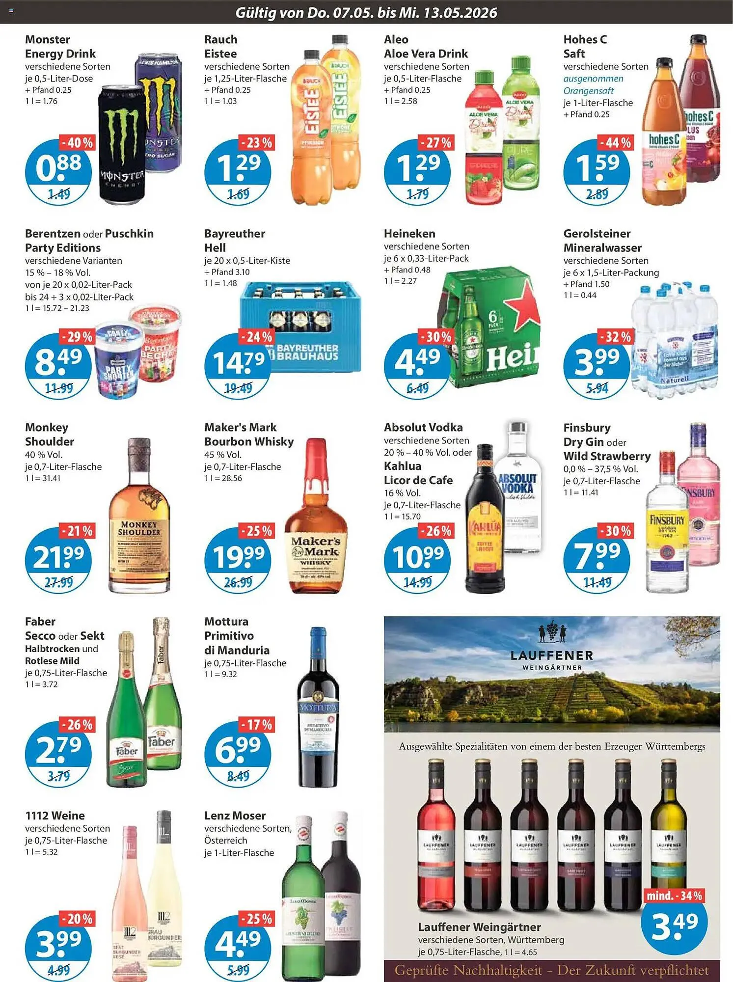 V Markt Prospekt von 7. Mai bis 13. Mai 2026 - Prospekt seite 9
