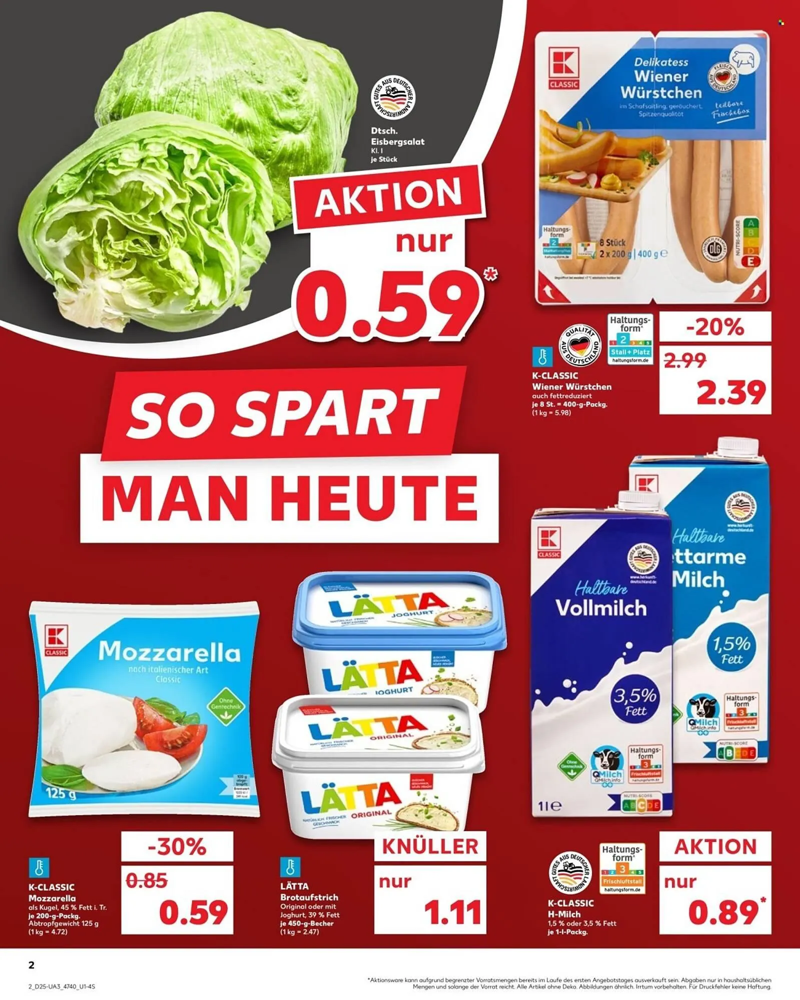 Kaufland Prospekt von 19. Juni bis 25. Juni 2025 - Prospekt seite 2