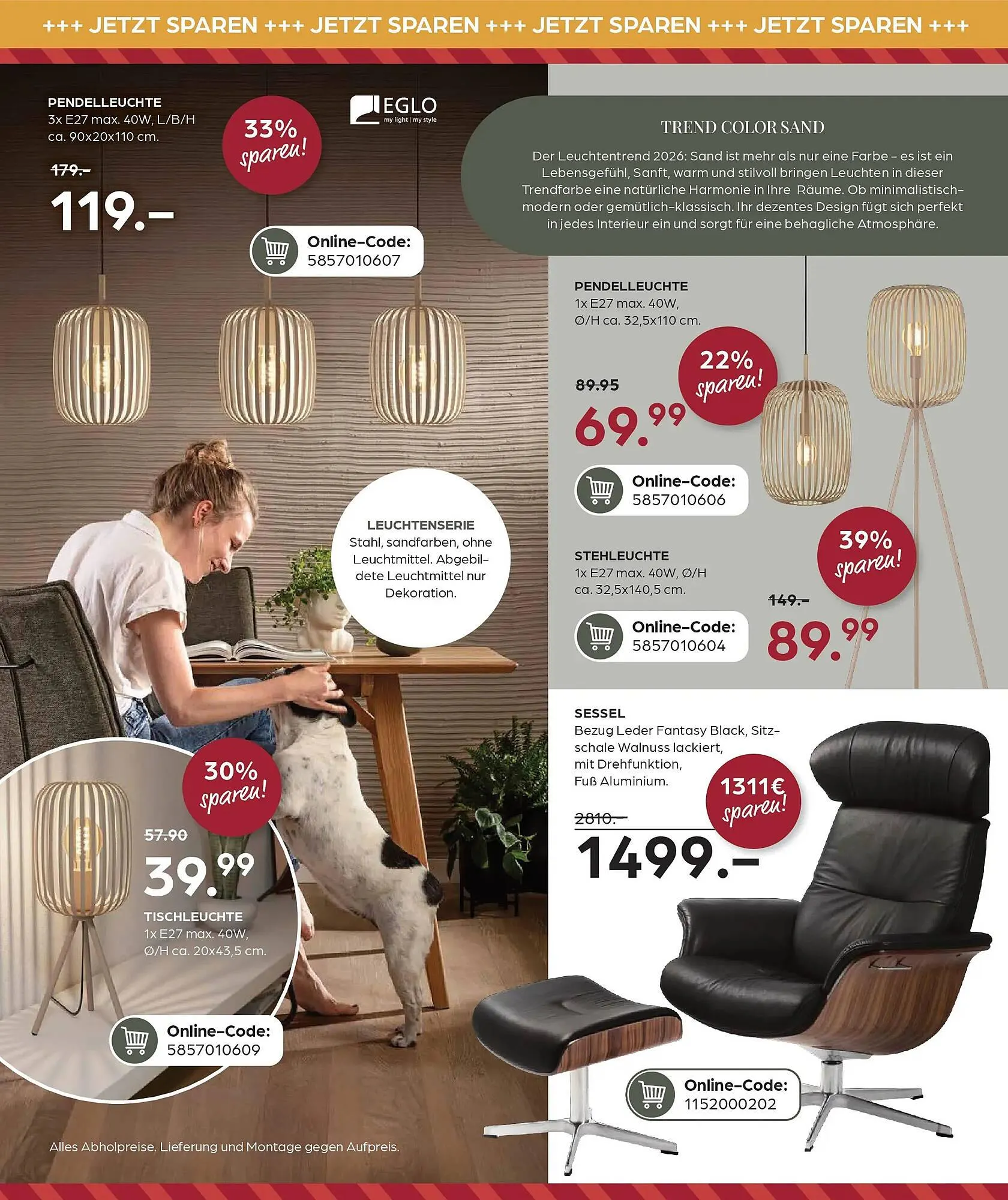 Möbel Buss Prospekt von 16. Januar bis 29. Januar 2026 - Prospekt seite 22