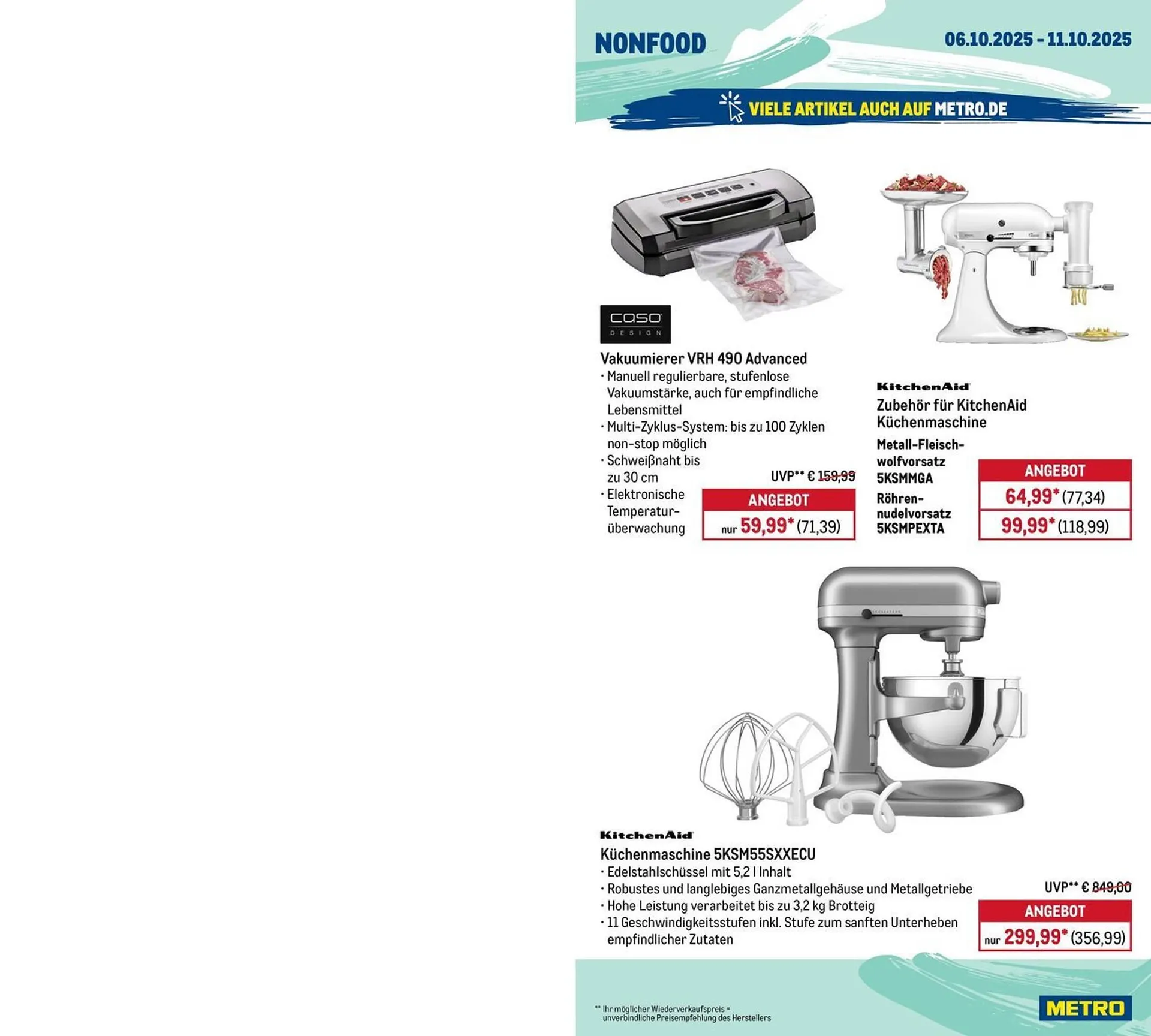 METRO Prospekt von 6. Oktober bis 11. Oktober 2025 - Prospekt seite 19