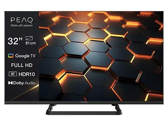 PEAQ PTV 32GF-5025C LED TV (Flat, 32 Zoll / 80,0 cm, Full-HD, SMART TV)