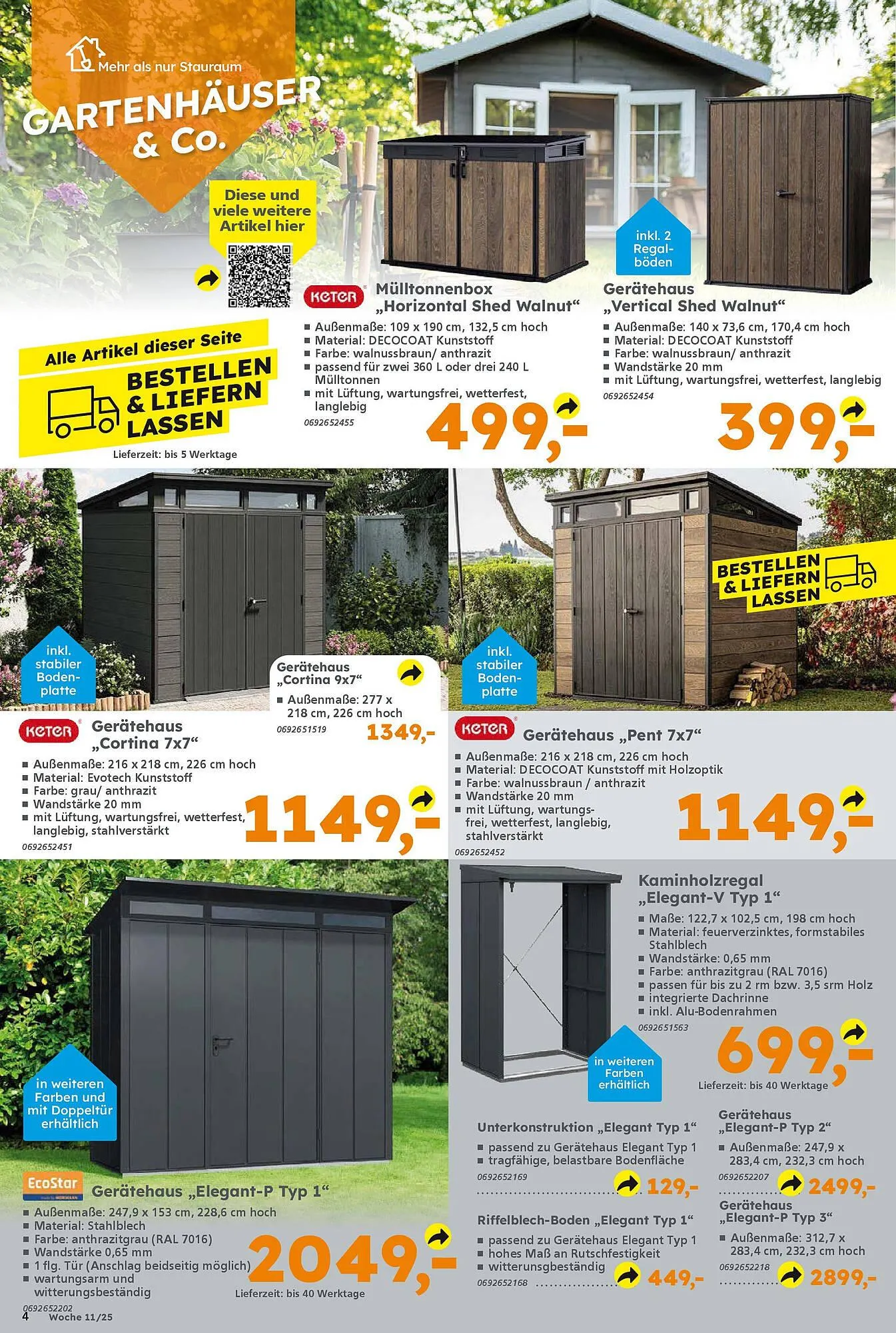 Globus Baumarkt Prospekt von 9. März bis 15. März 2025 - Prospekt seite 4