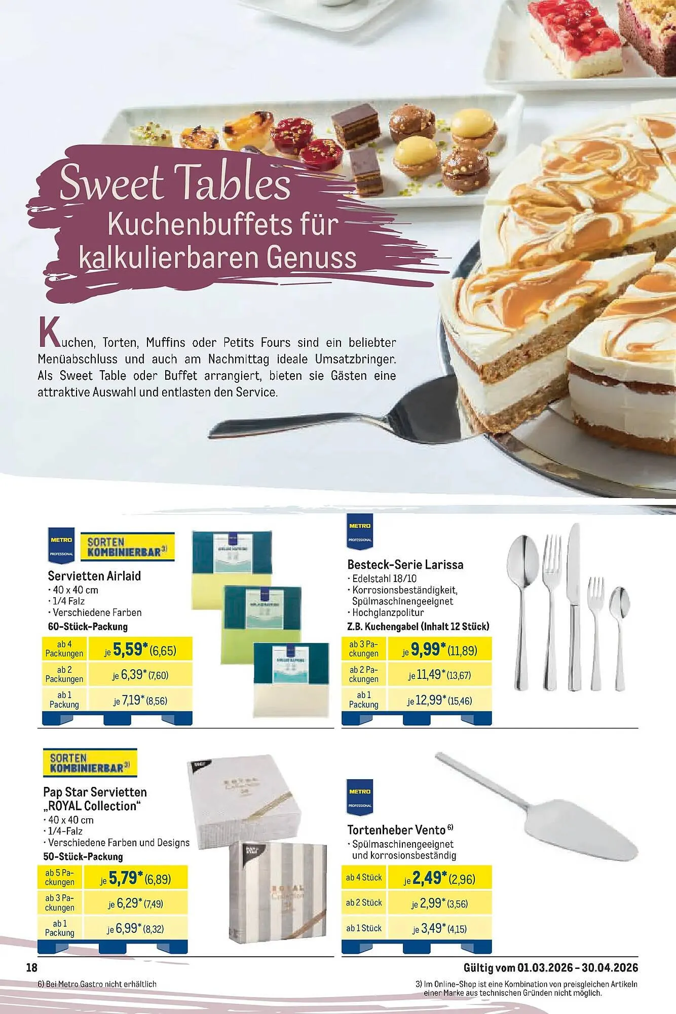 METRO Prospekt von 22. März bis 28. März 2026 - Prospekt seite 18