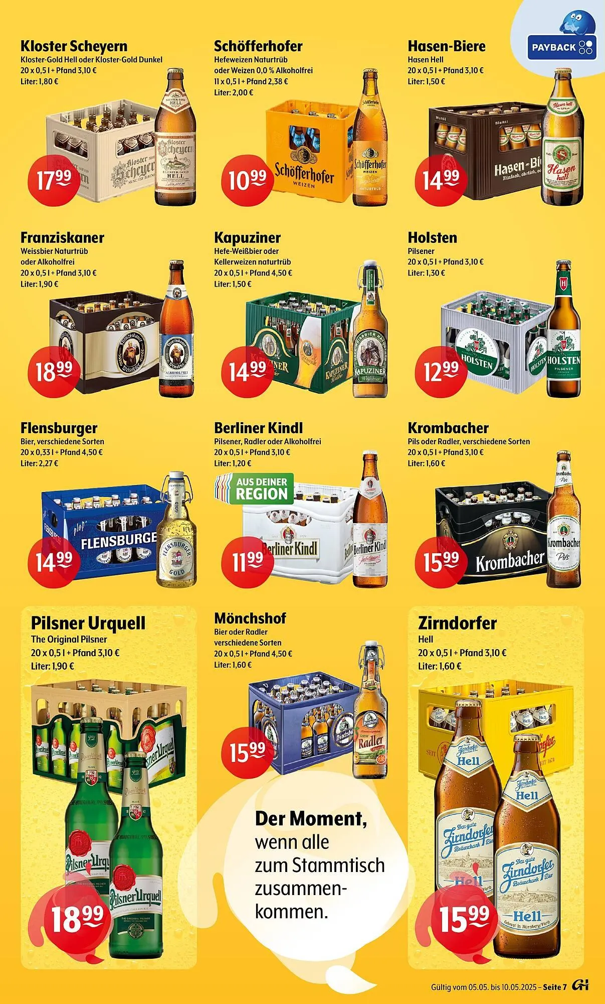 Trink und Spare Prospekt von 7. Mai bis 10. Mai 2025 - Prospekt seite 7