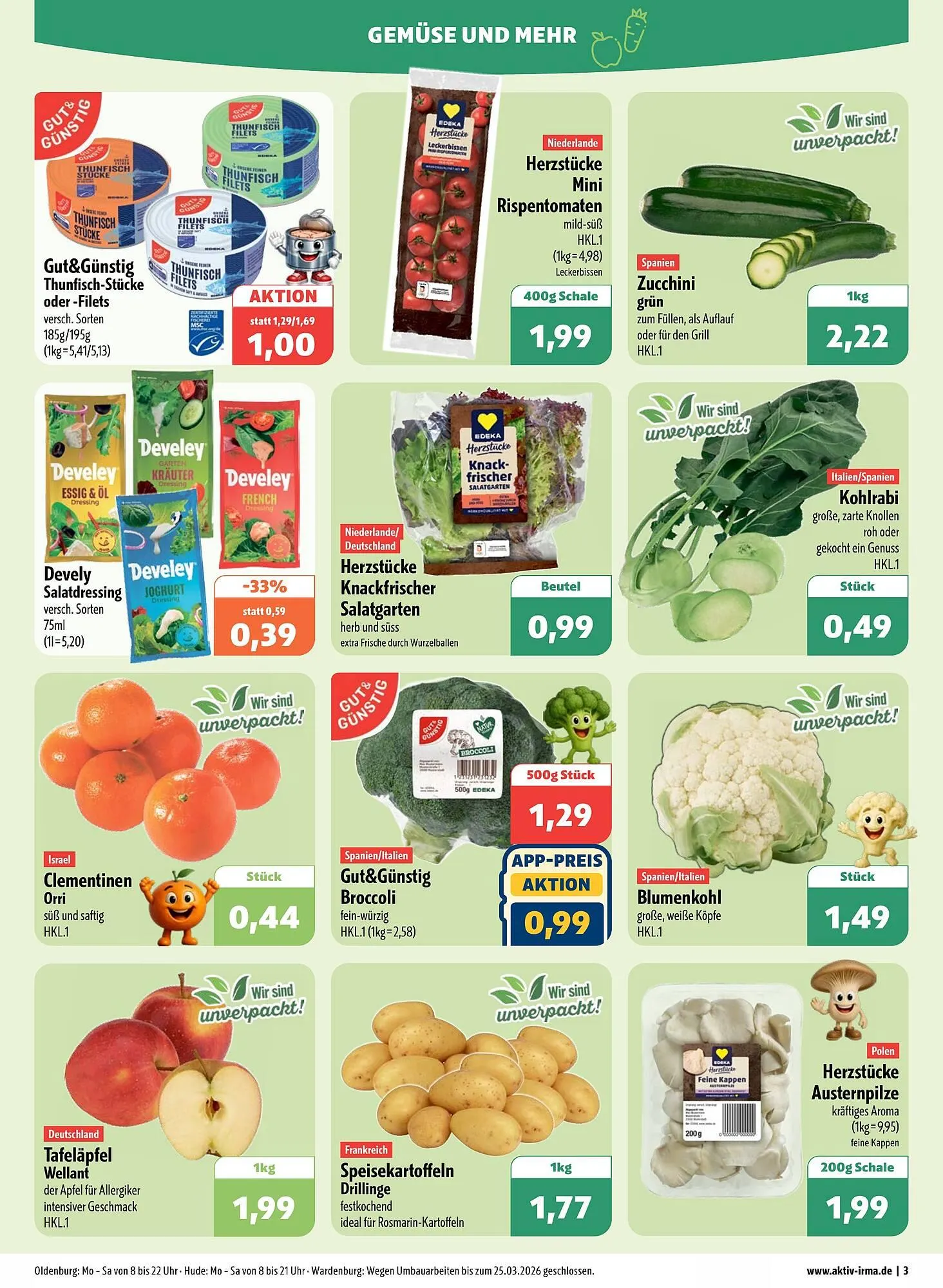Aktiv Irma Prospekt von 9. März bis 14. März 2026 - Prospekt seite 3