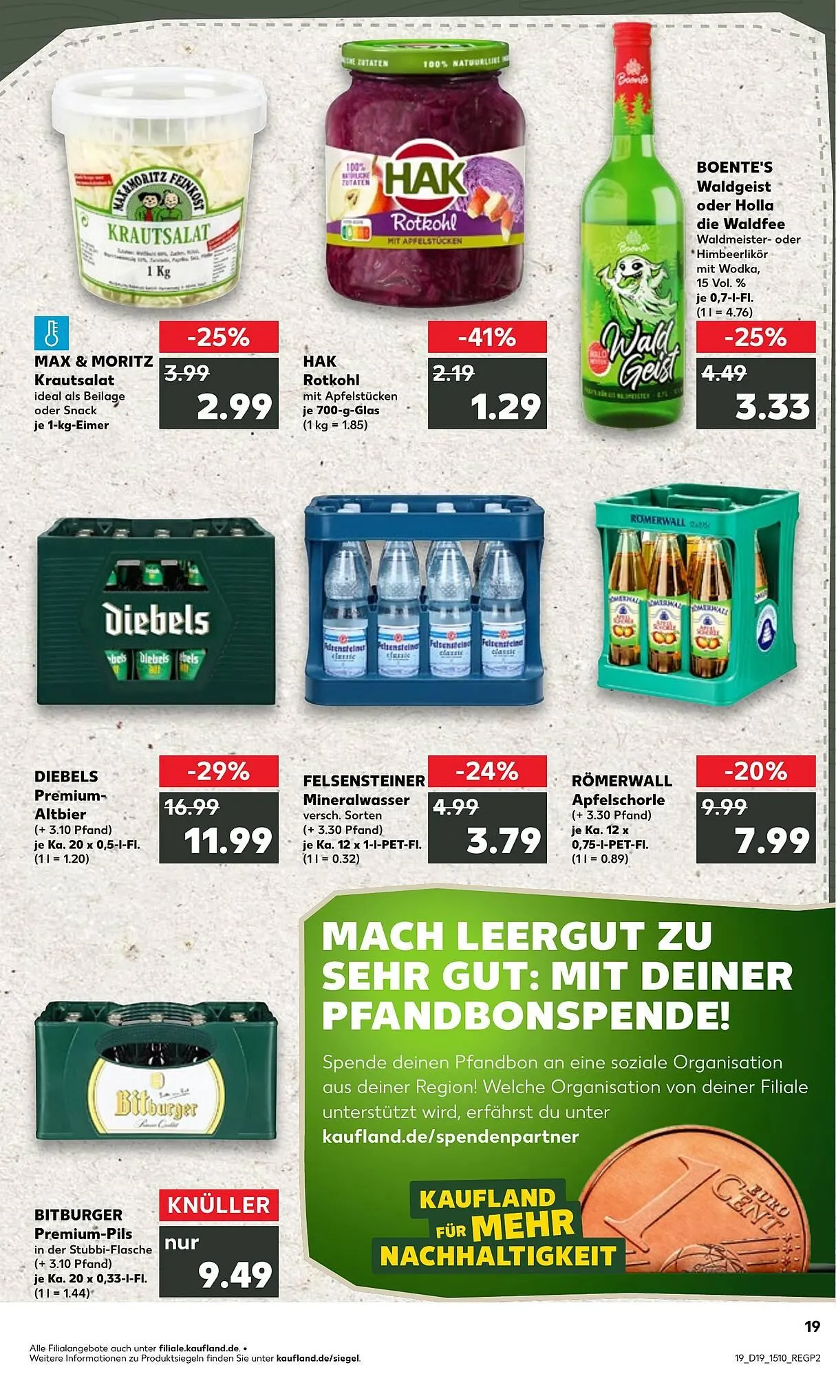 Kaufland Prospekt von 8. Mai bis 14. Mai 2025 - Prospekt seite 19