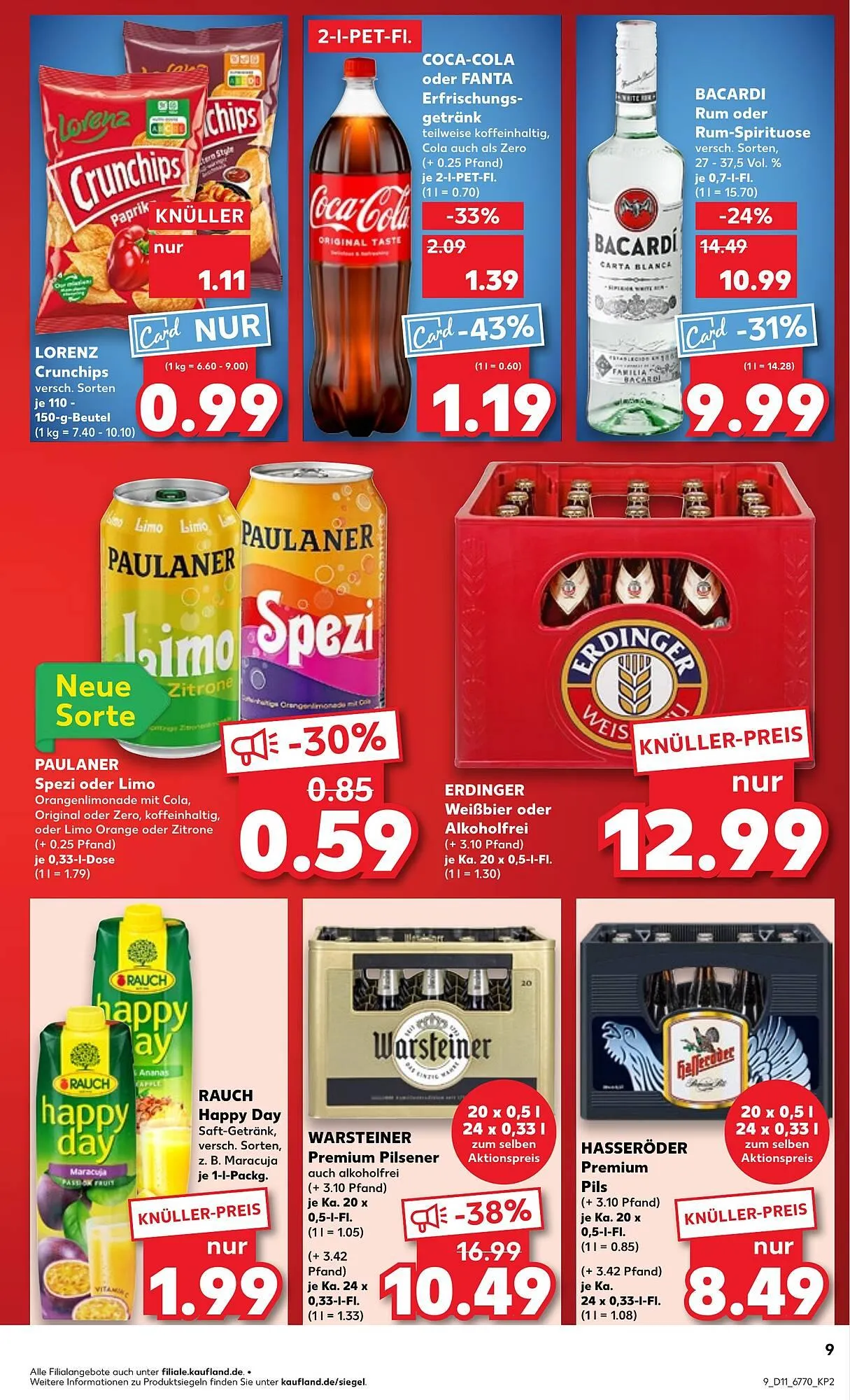 Kaufland Prospekt von 13. März bis 19. März 2025 - Prospekt seite 9