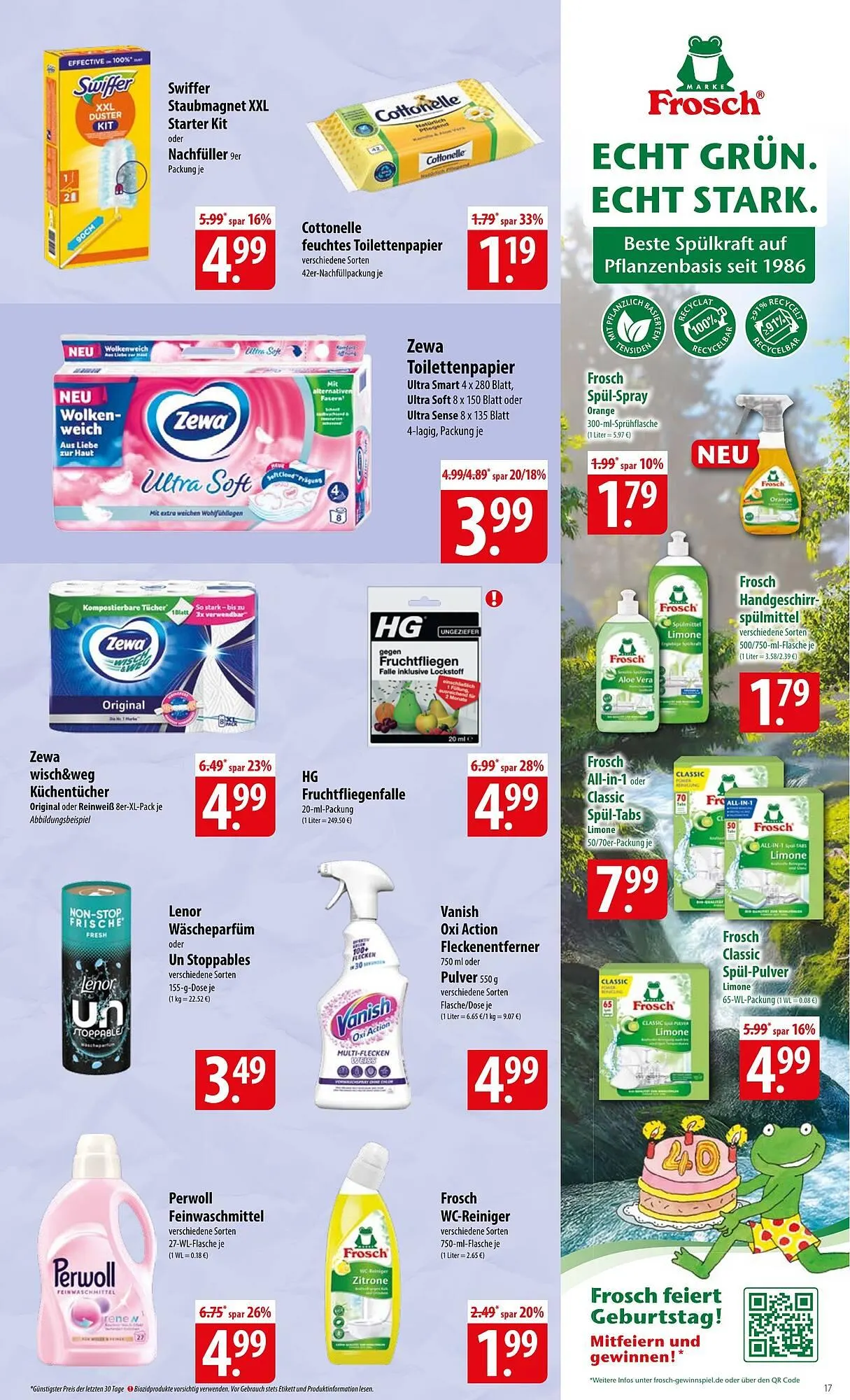 Famila Nord Ost Prospekt von 11. Mai bis 16. Mai 2026 - Prospekt seite 17