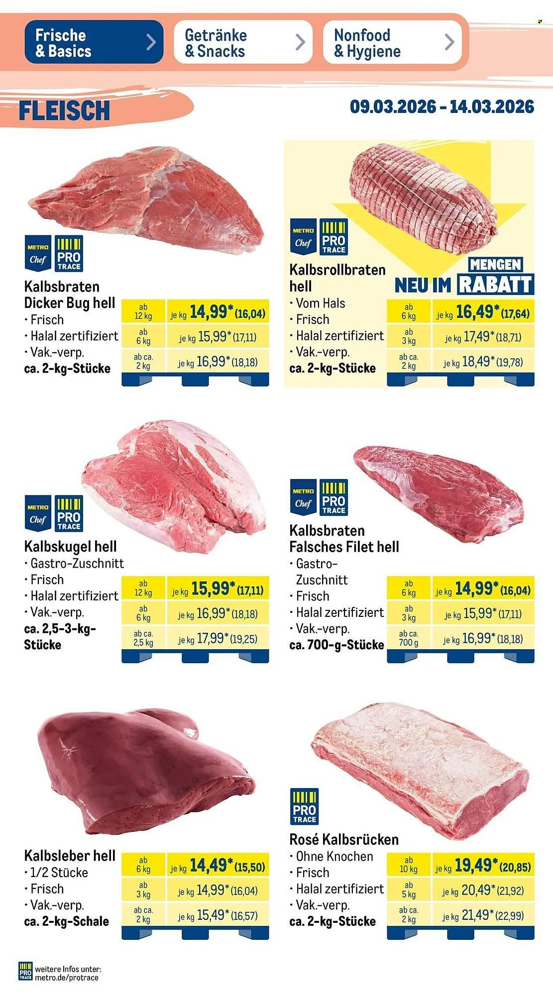 METRO Prospekt von 9. März bis 14. März 2026 - Prospekt seite 3