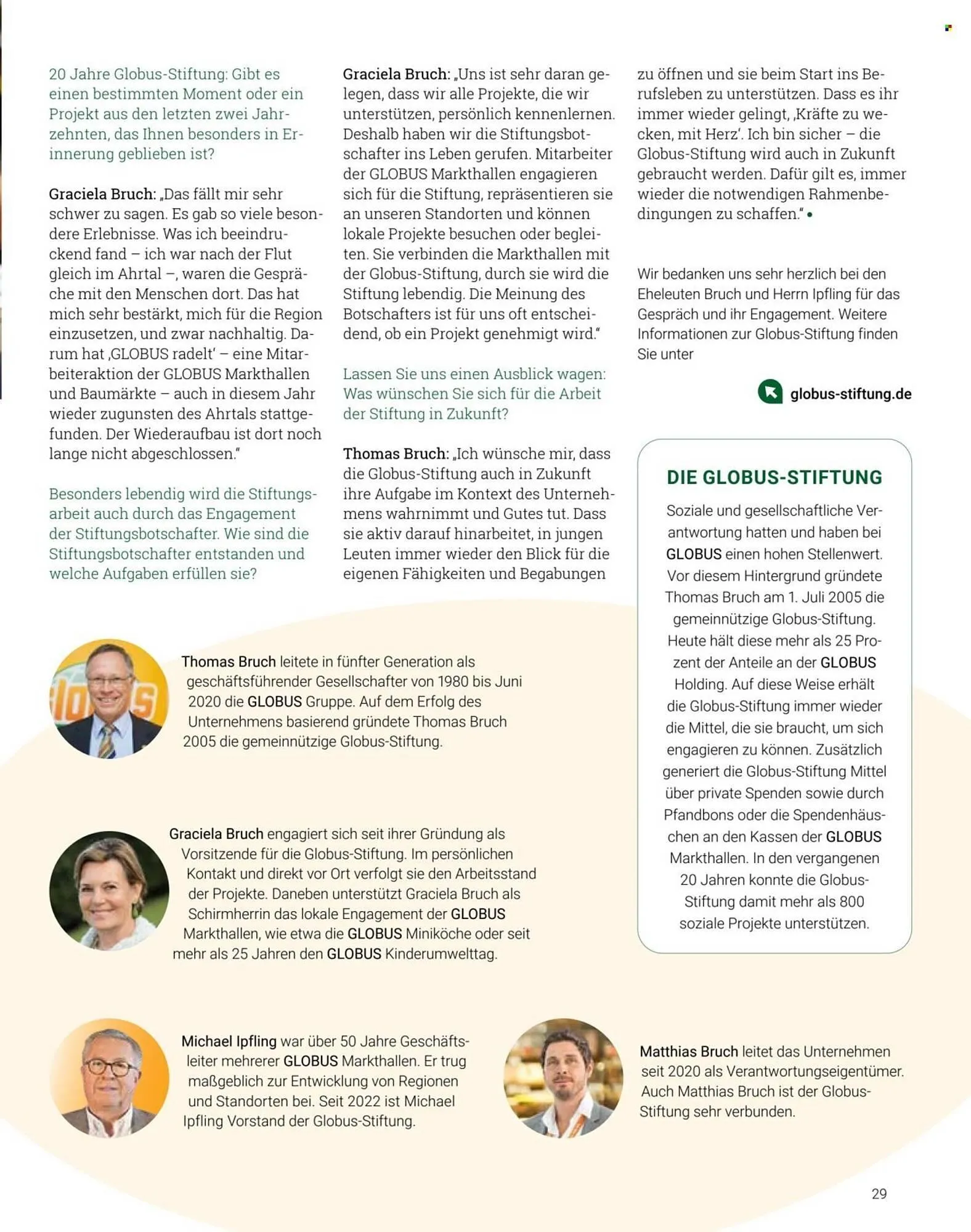 Globus Prospekt von 1. Juli bis 31. Juli 2025 - Prospekt seite 29