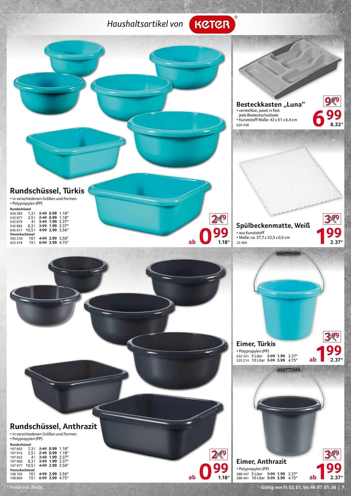 Selgros Prospekt von 2. Januar bis 7. Januar 2026 - Prospekt seite 7