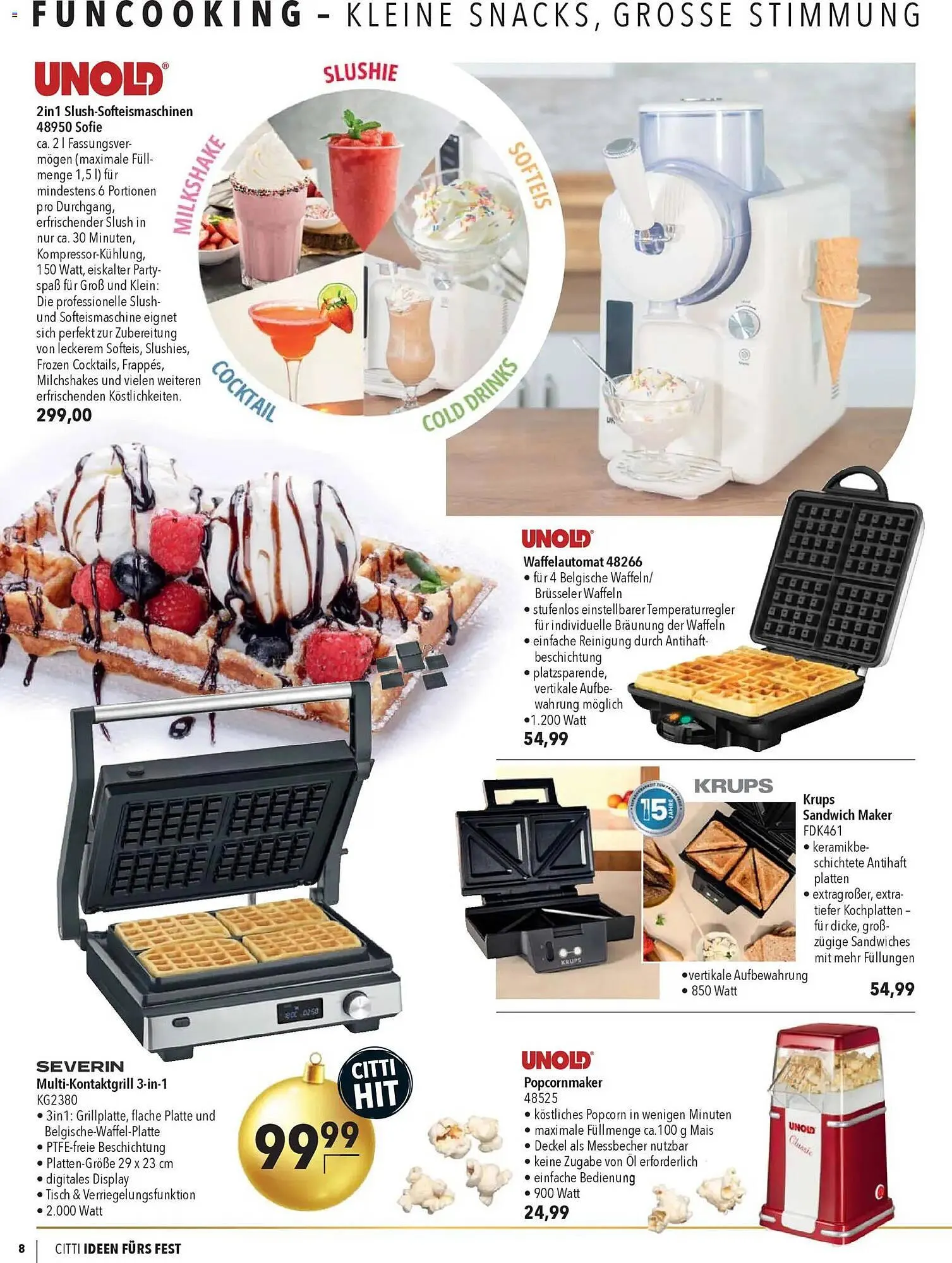 CITTI Markt Prospekt von 10. Dezember bis 31. Dezember 2025 - Prospekt seite 8