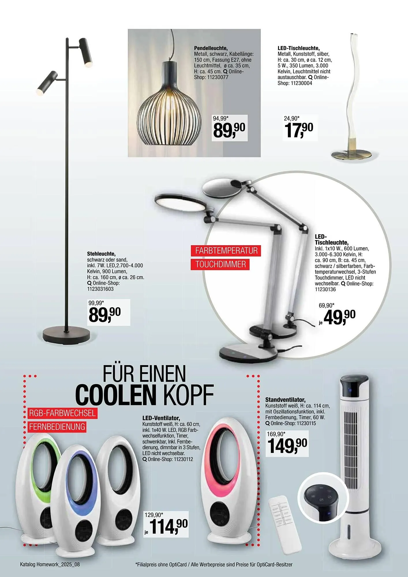 Opti Wohnwelt Prospekt von 26. Juni bis 1. August 2025 - Prospekt seite 8