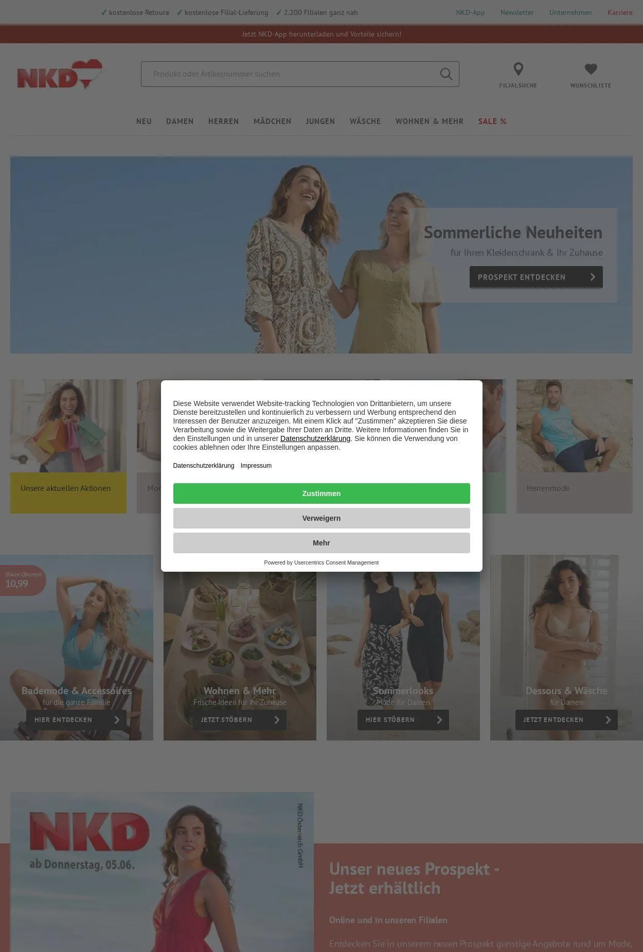 NKD von 16. Juni bis 22. Juni 2025 - Prospekt seite 2