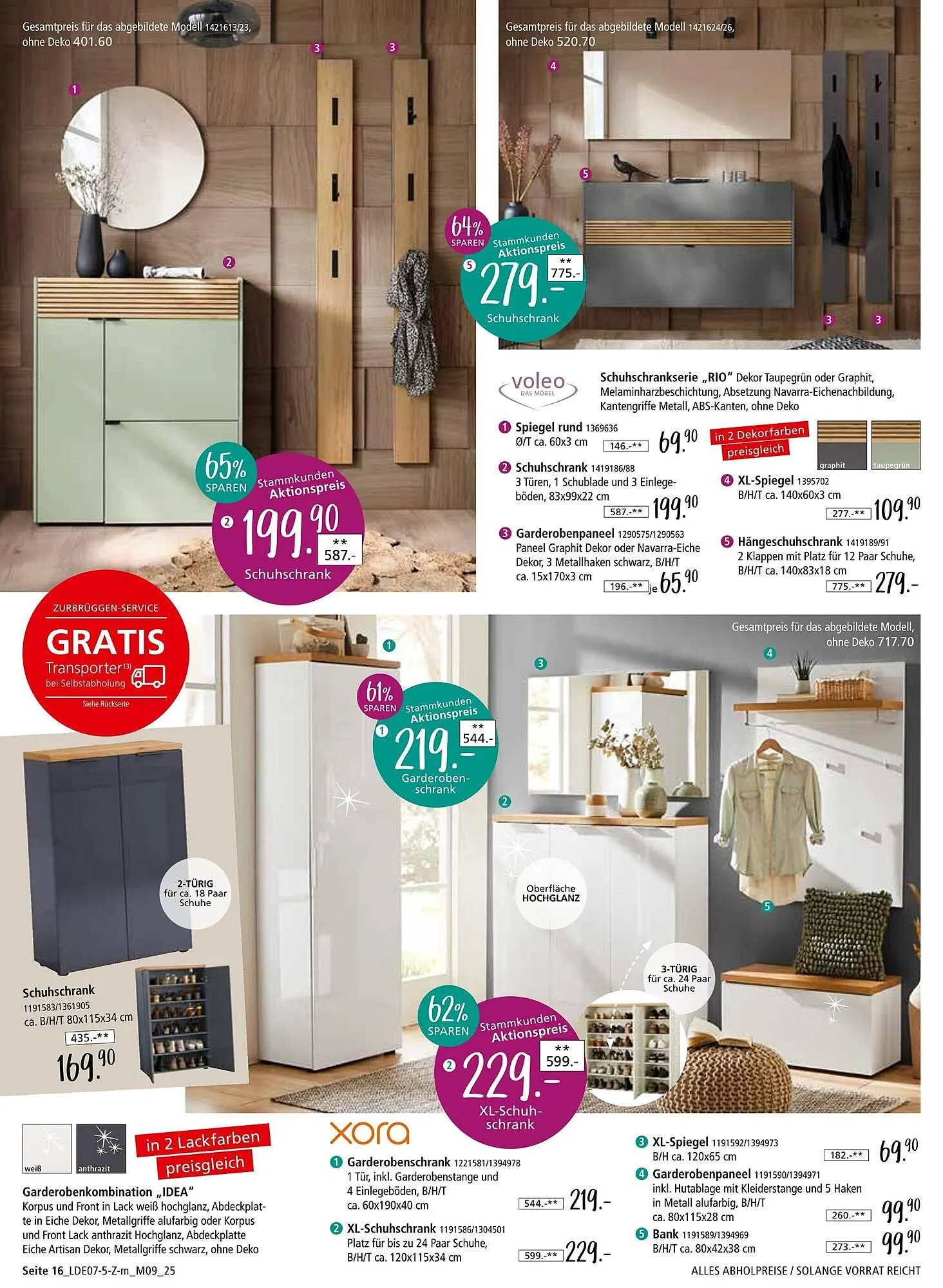 Zurbrüggen Prospekt von 12. Juli bis 9. August 2025 - Prospekt seite 18