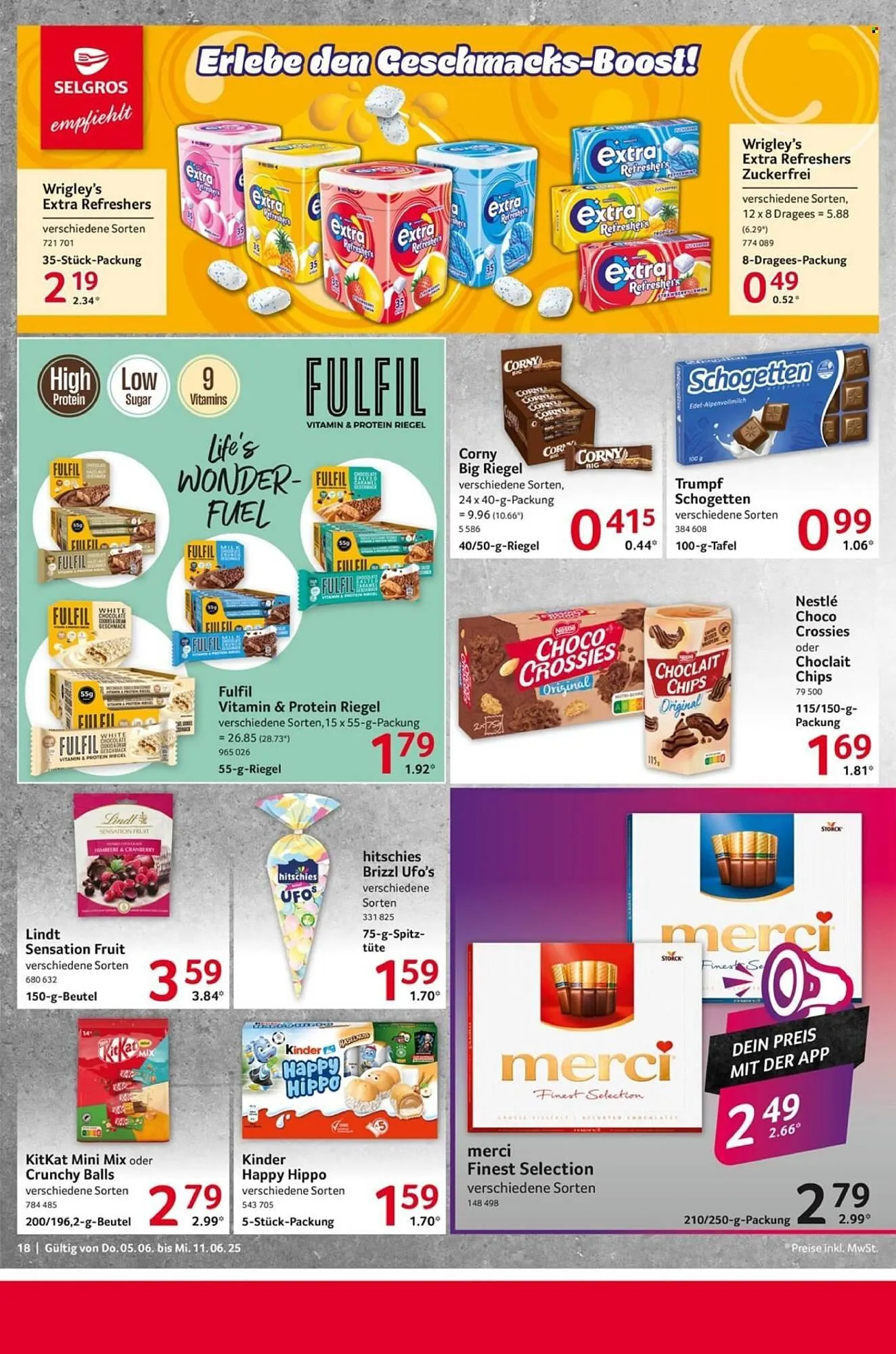 Selgros Prospekt von 5. Juni bis 11. Juni 2025 - Prospekt seite 18