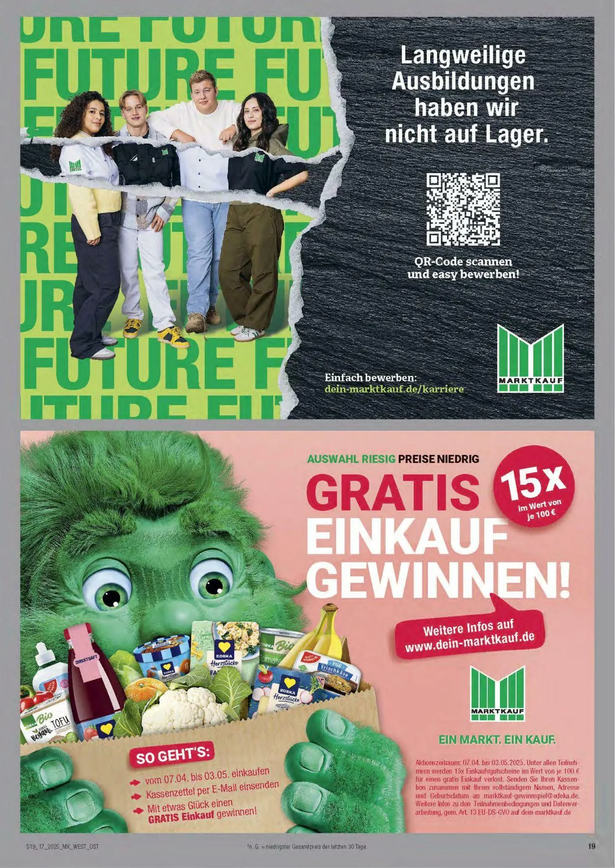 Marktkauf - Görlitz von 22. April bis 26. April 2025 - Prospekt seite 19